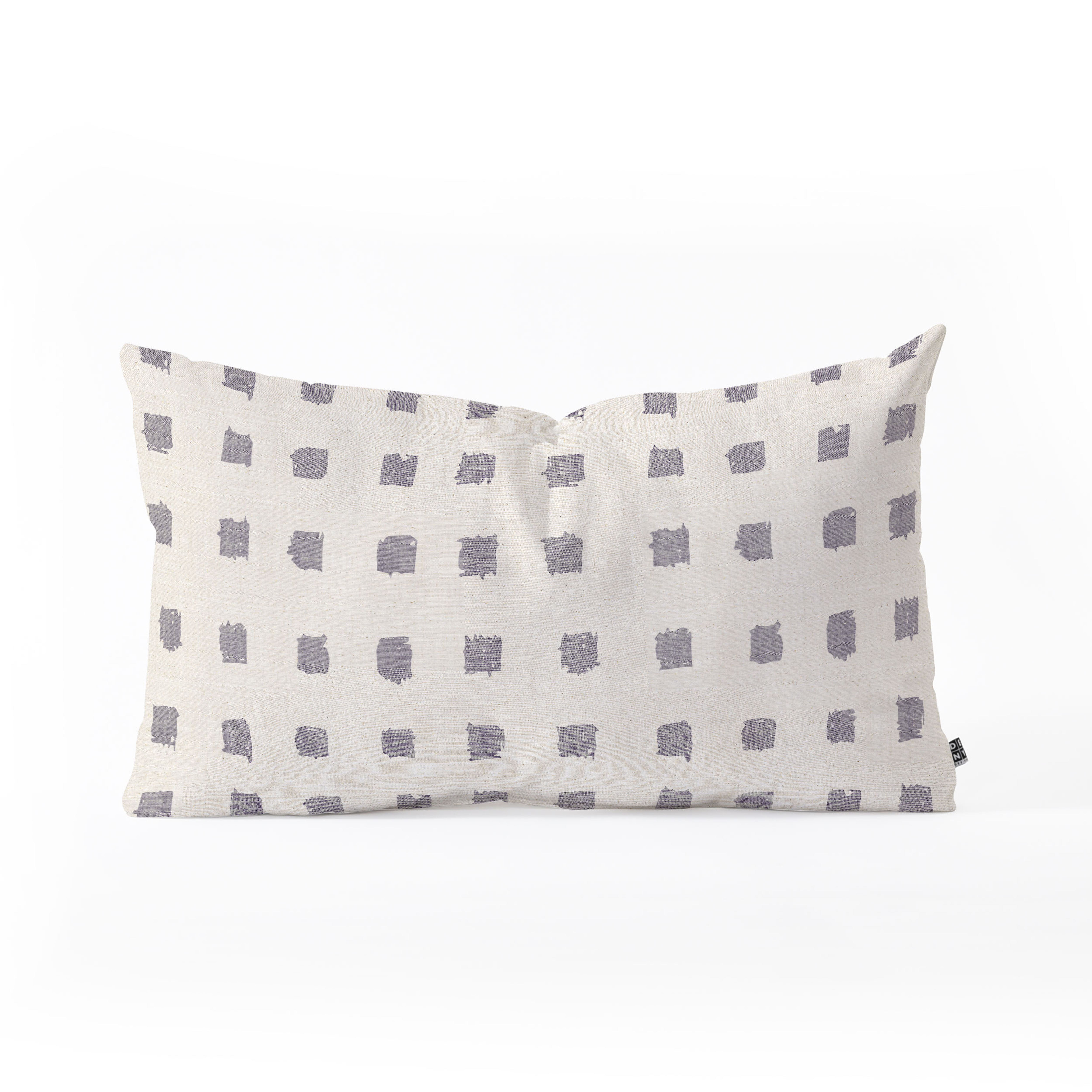 Earthen Dot by Holli Zollinger - Oblong Throw Pillow 26" x 16" - Wander Print Co.