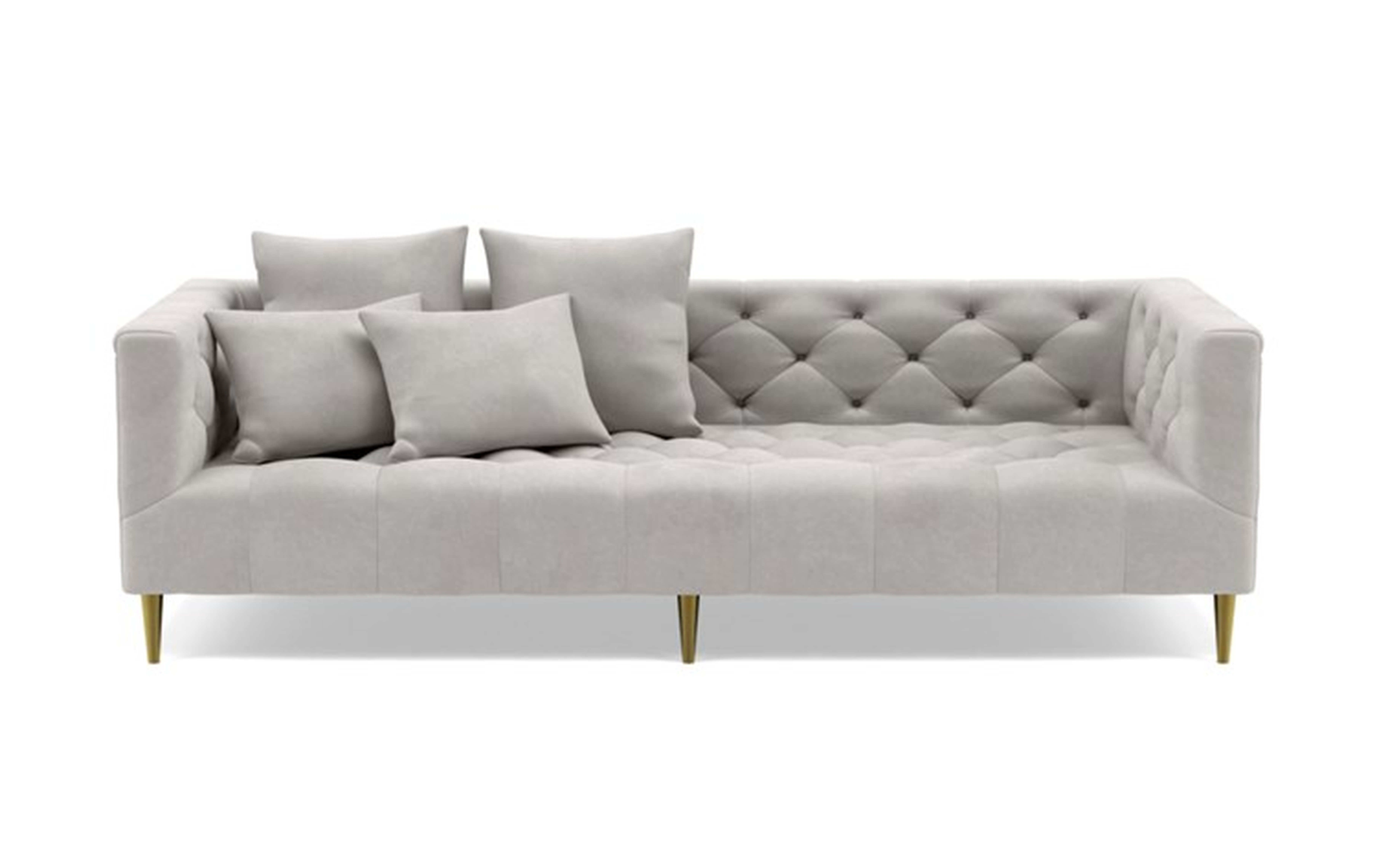 Ms. Chesterfield Fabric Sofa by Apartment Therapy - Interior Define
