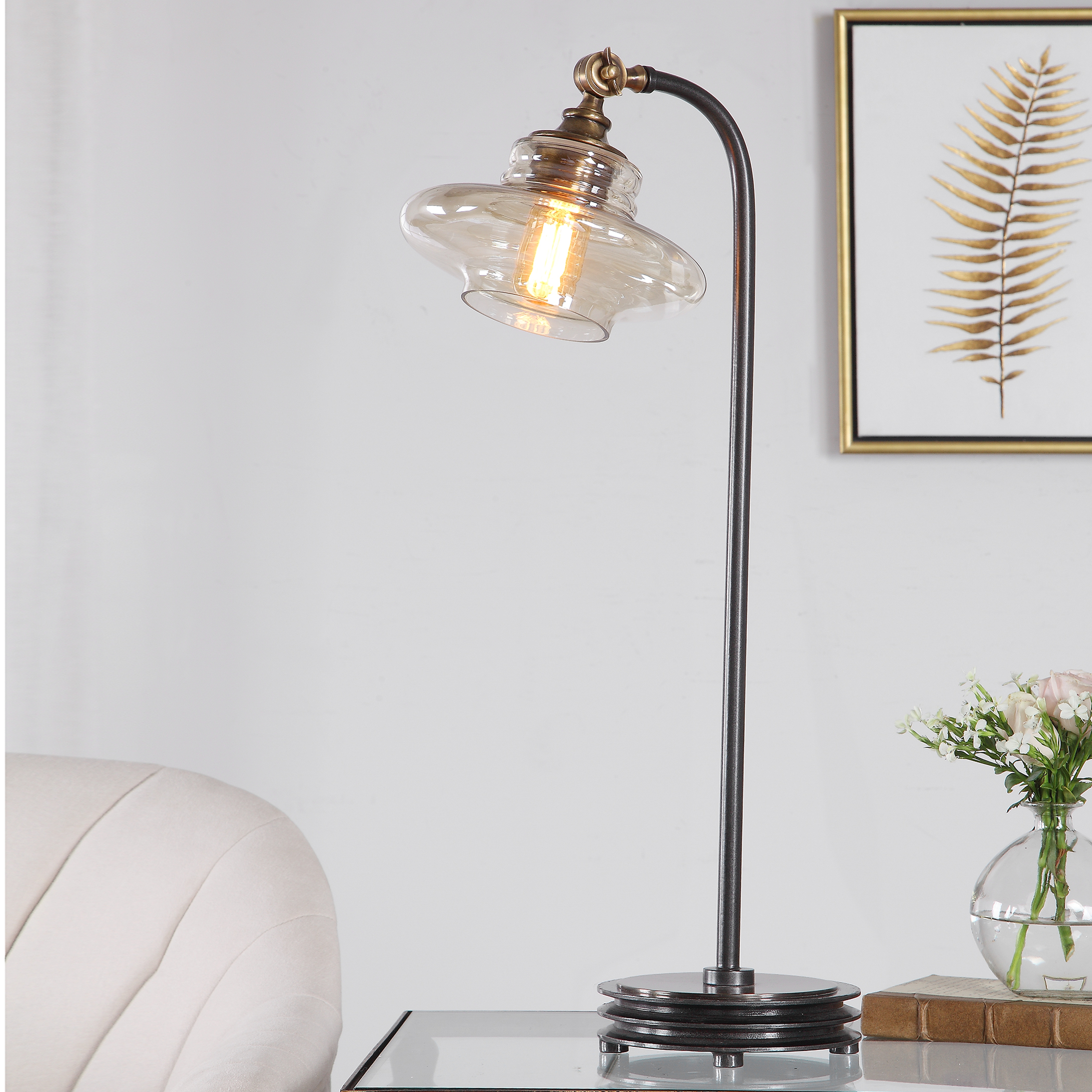 Lyell Industrial Table Lamp - Hudsonhill Foundry