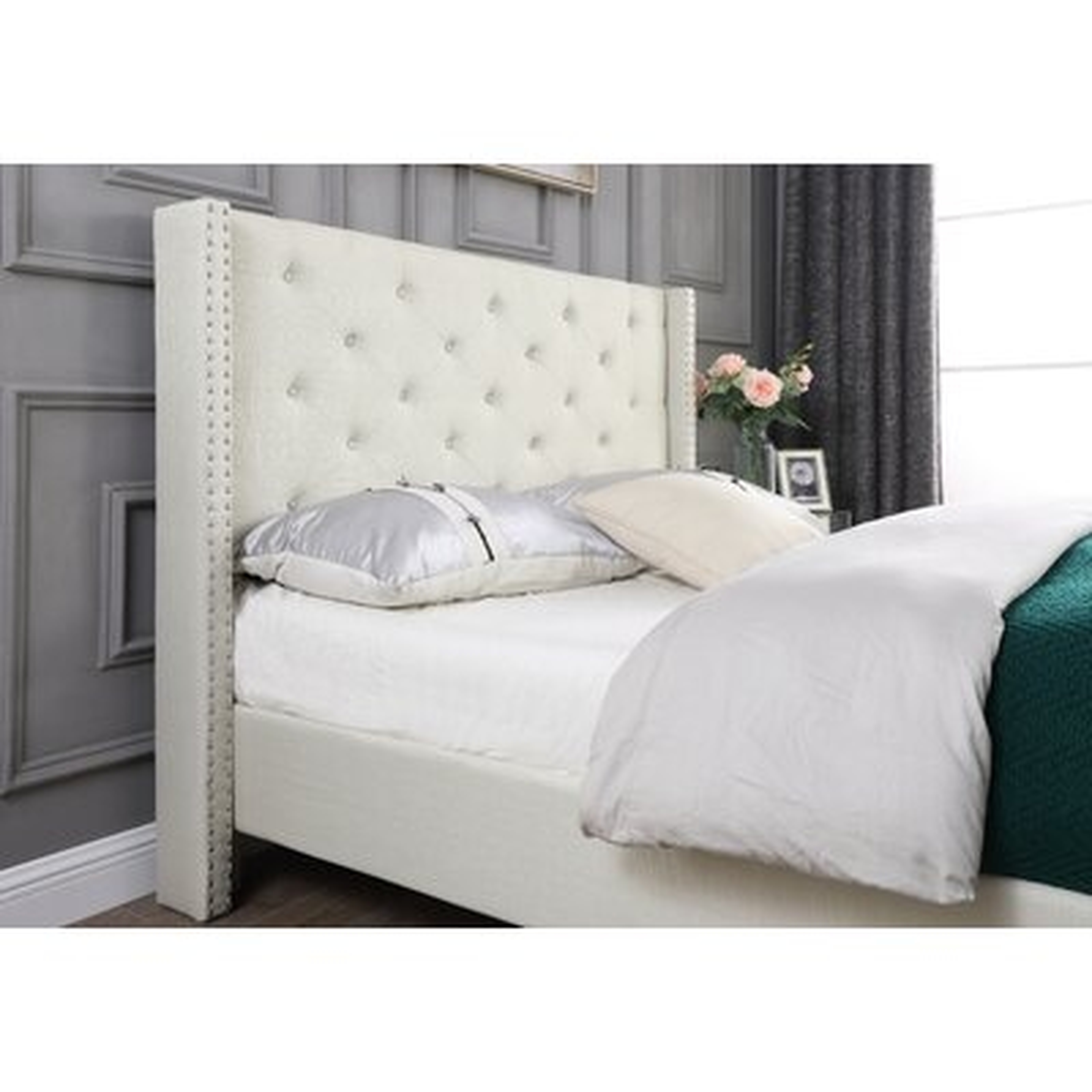 Boswell Tufted Upholstered Low Profile Platform Bed - Wayfair
