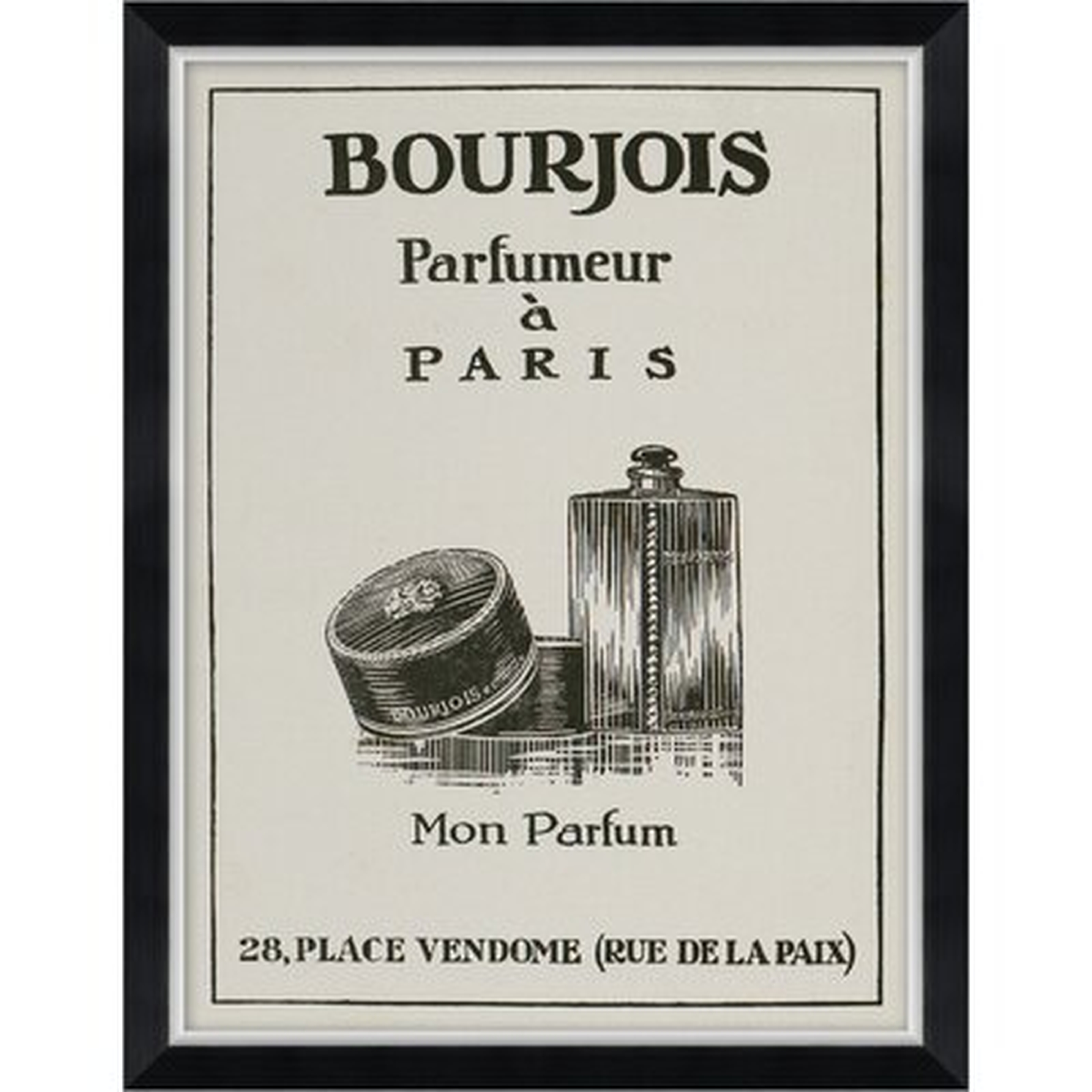 Bourjois Parfume - Picture Frame Graphic Art on Paper - Birch Lane