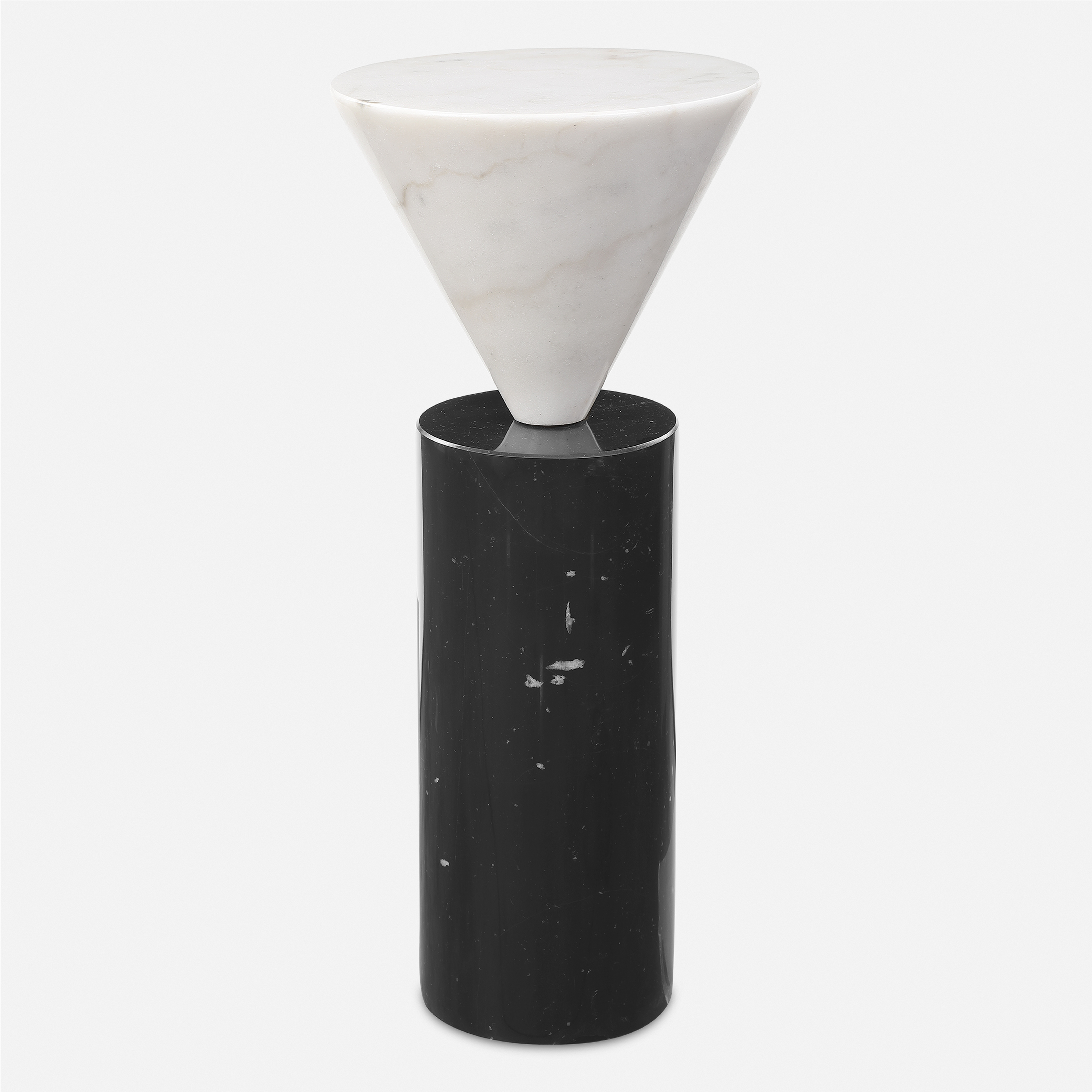 Top Hat Marble Drink Table - Uttermost