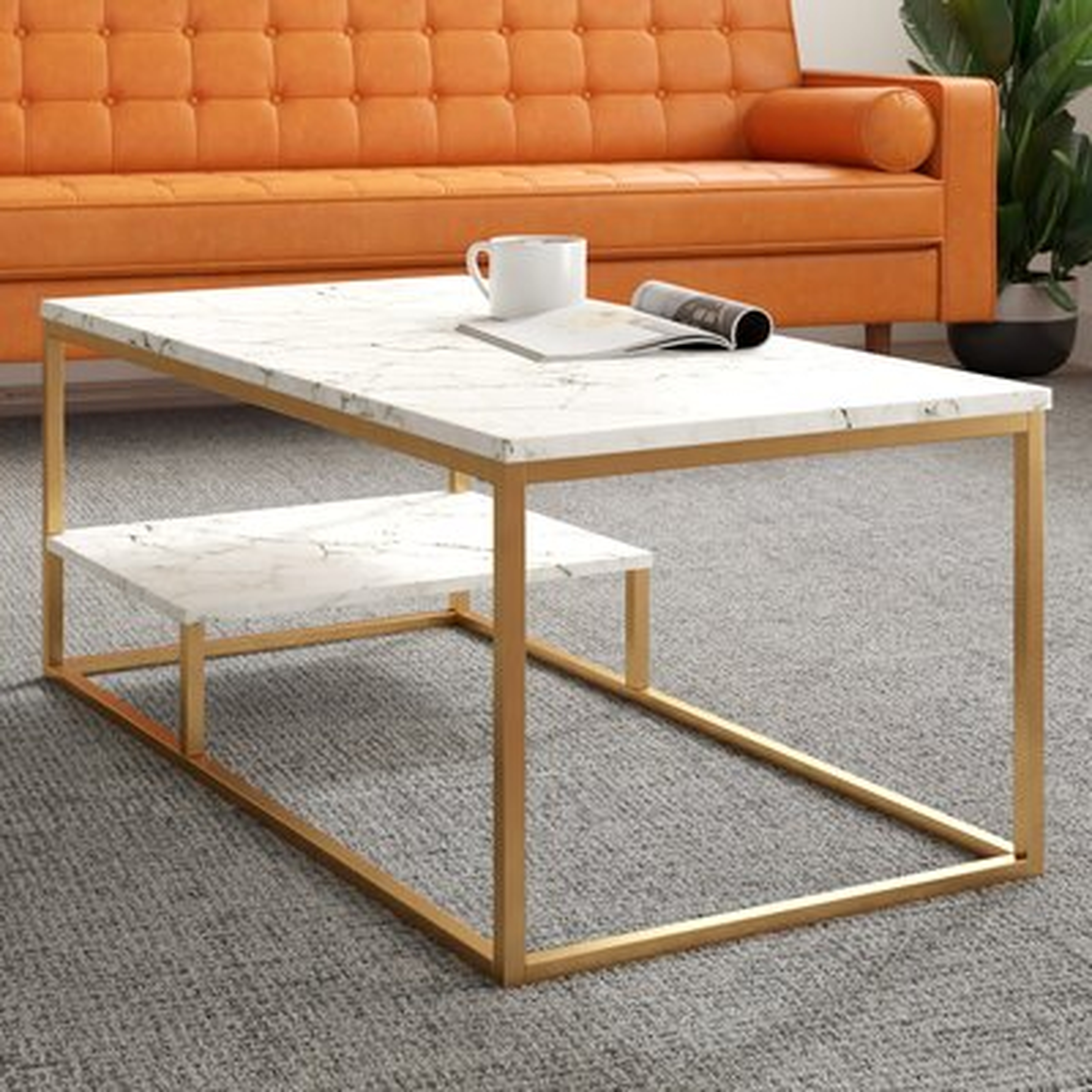 Carbone Coffee Table with Storage - AllModern