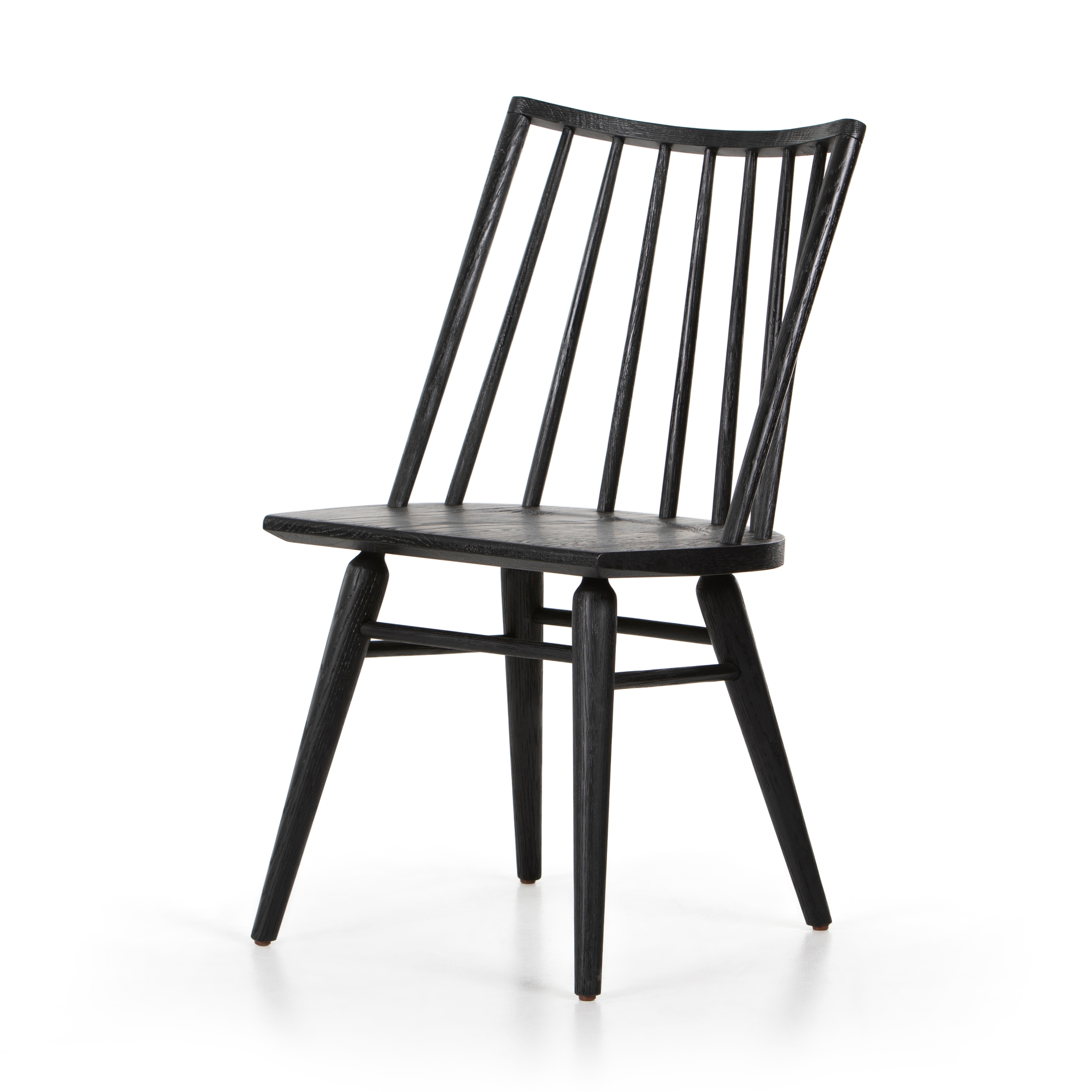 Lewis Windsor Chair-Black Oak - Four Hands