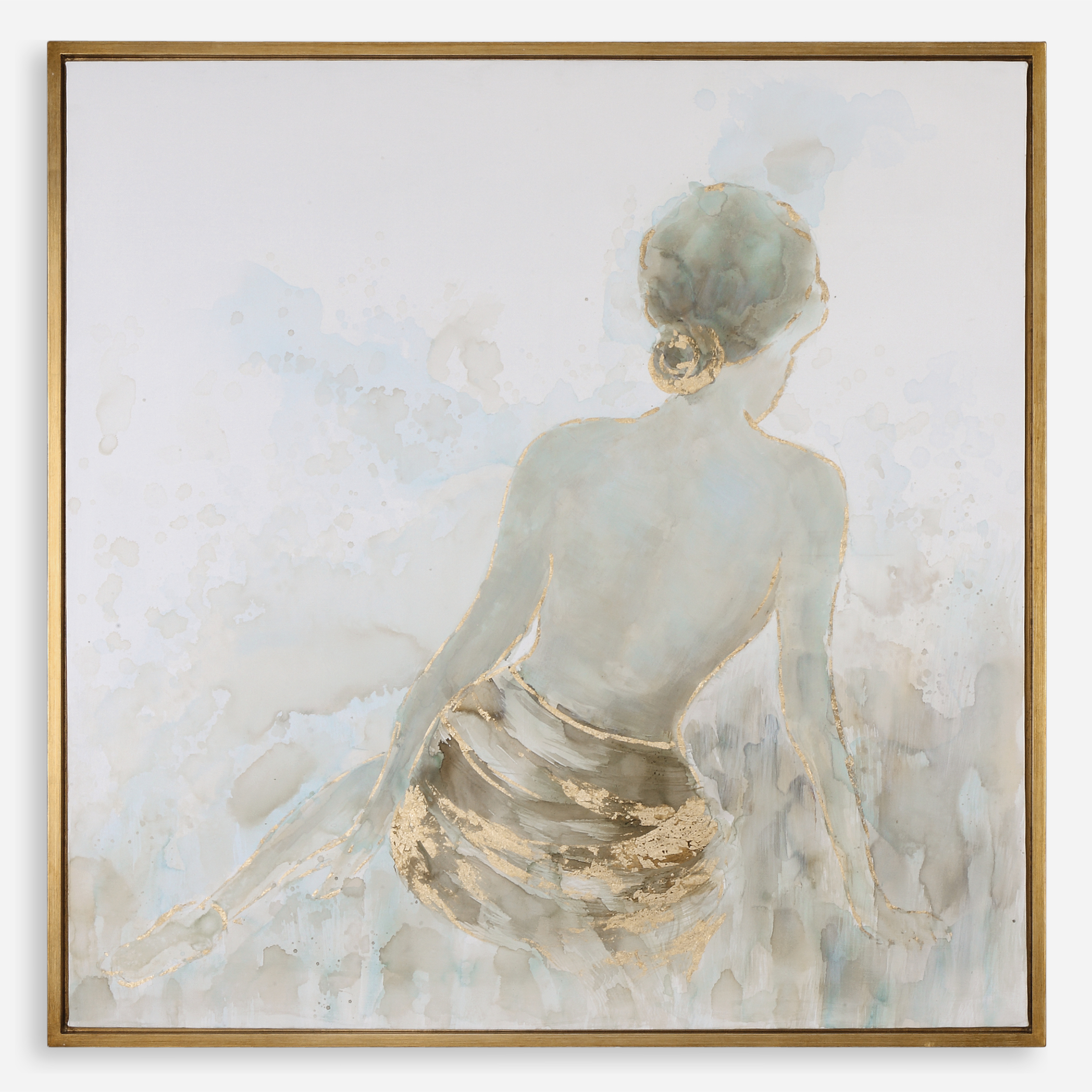 Gold Highlights Feminine Art - Uttermost