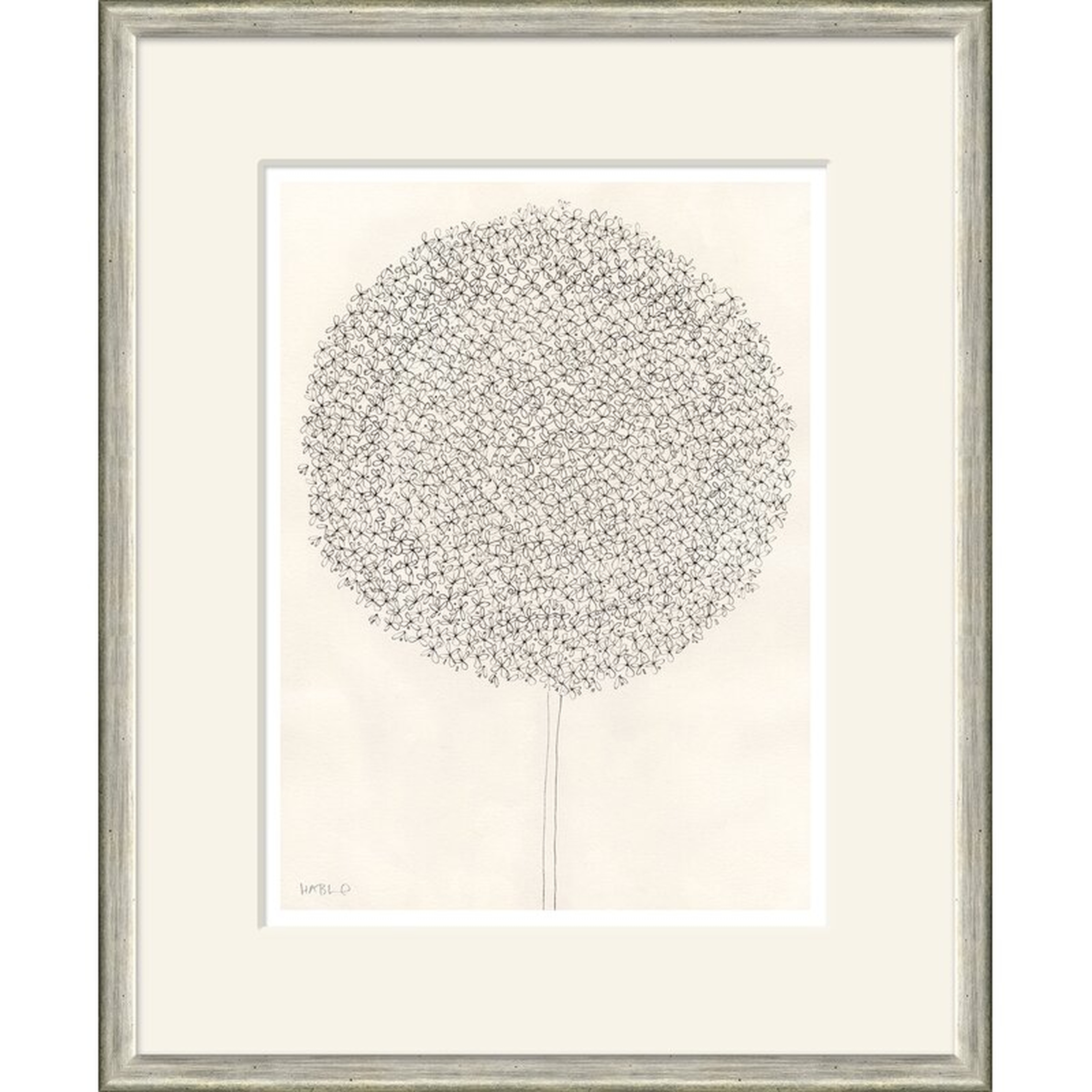 Soicher Marin Dandelion by Susan Hable - Picture Frame Painting Print on Paper - Perigold