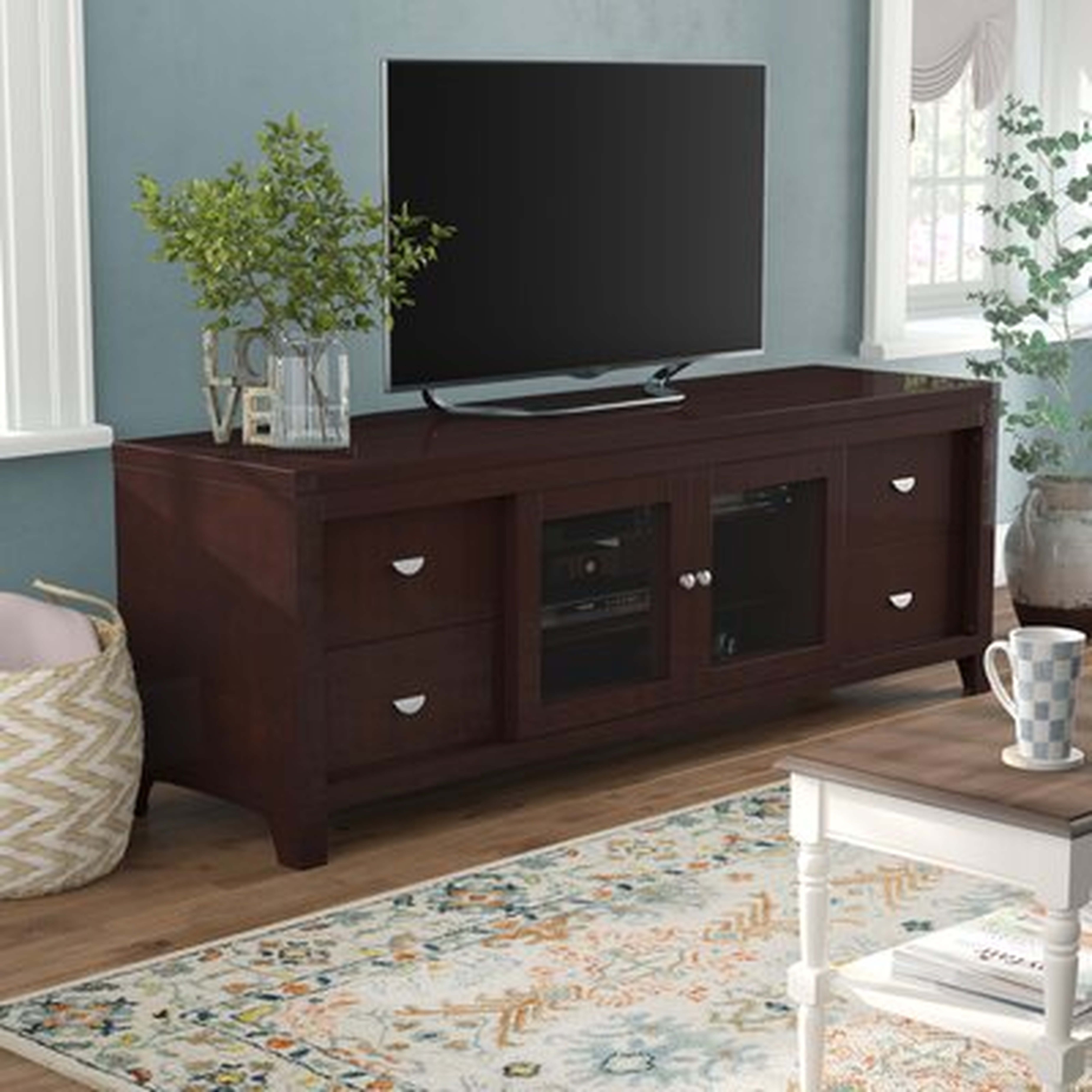 Spilker Solid Wood TV Stand for TVs up to 78" - Wayfair