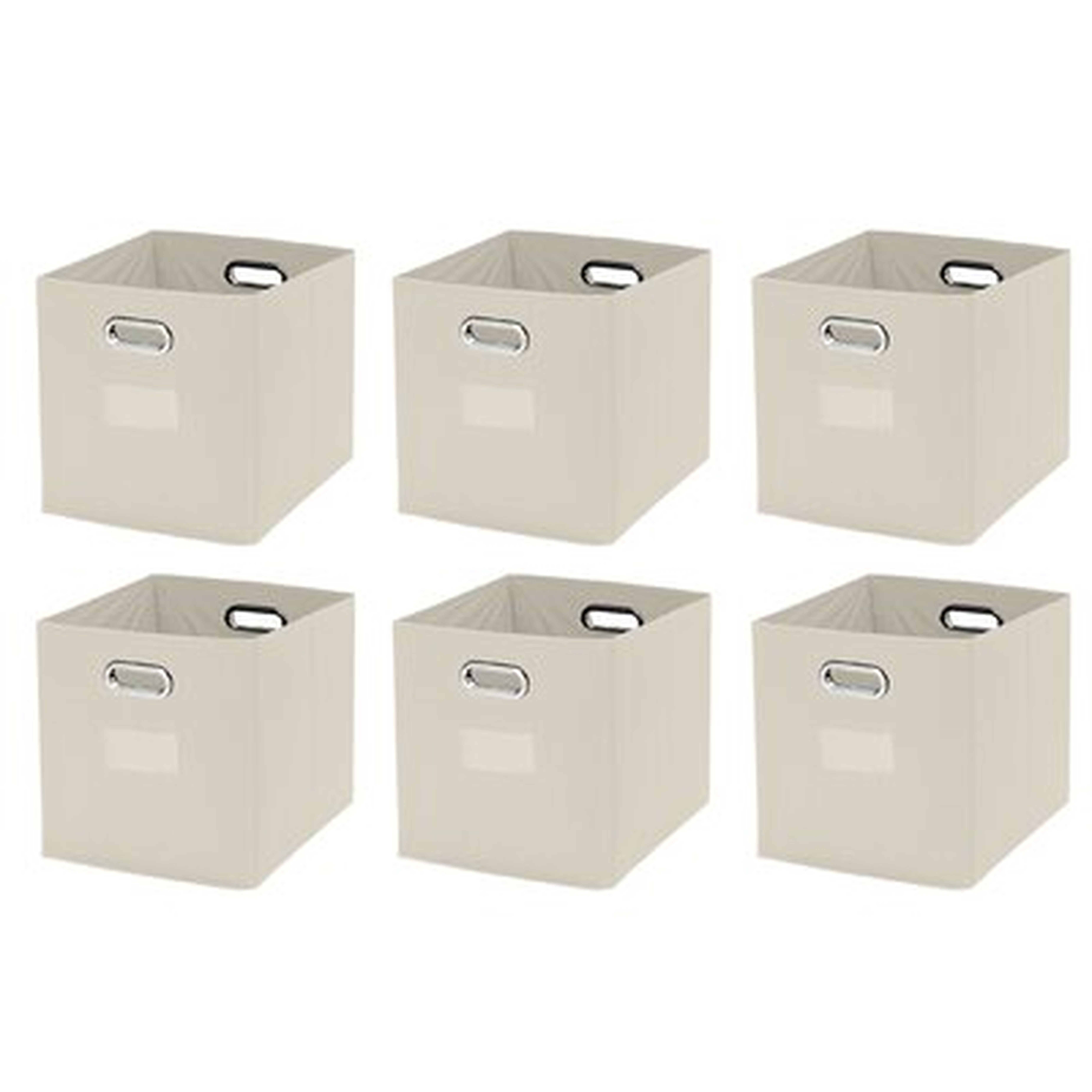Foldable Storage Cardboard Bin - Wayfair
