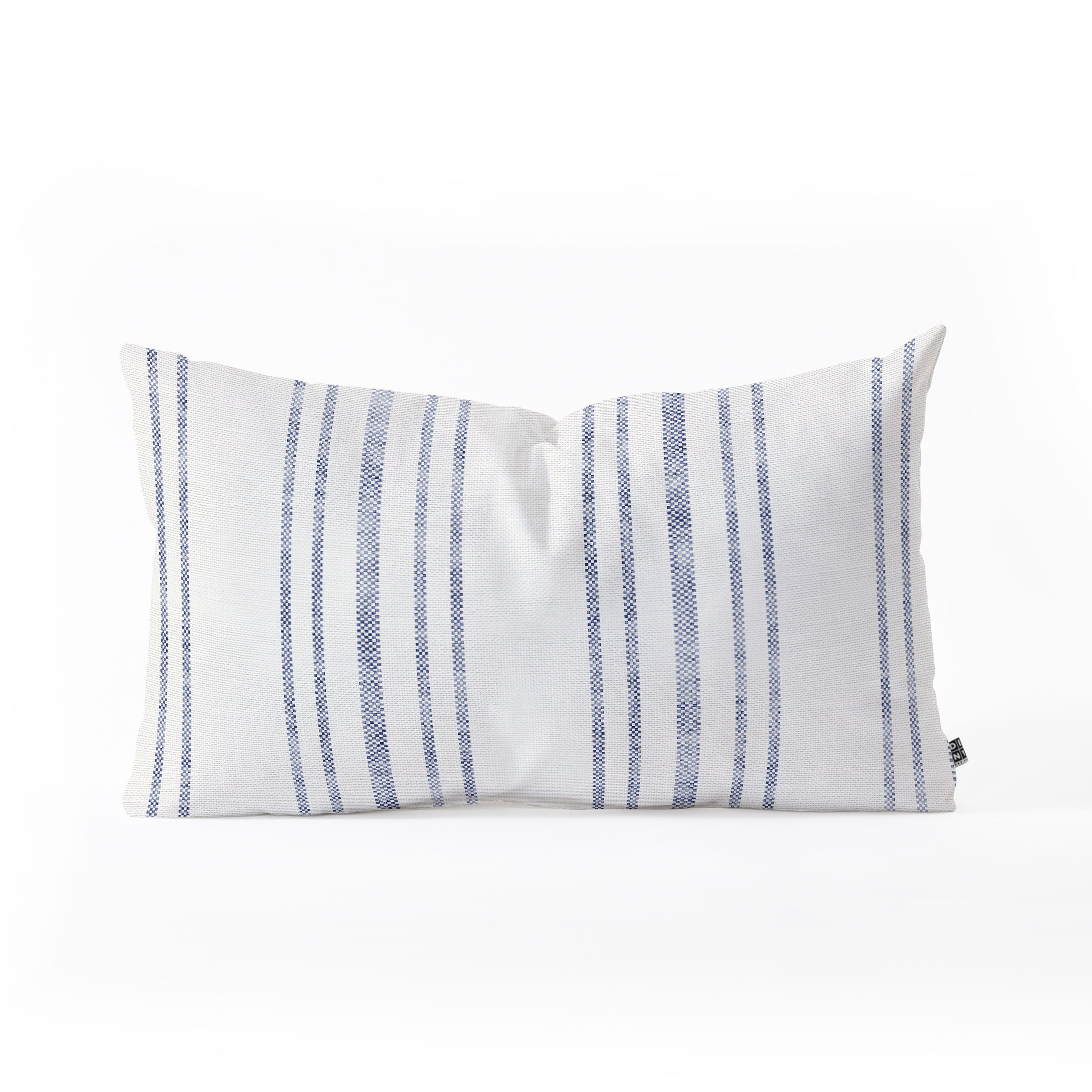 Aegean Multi Stripe by Holli Zollinger - Oblong Throw Pillow 26" x 16" - Wander Print Co.