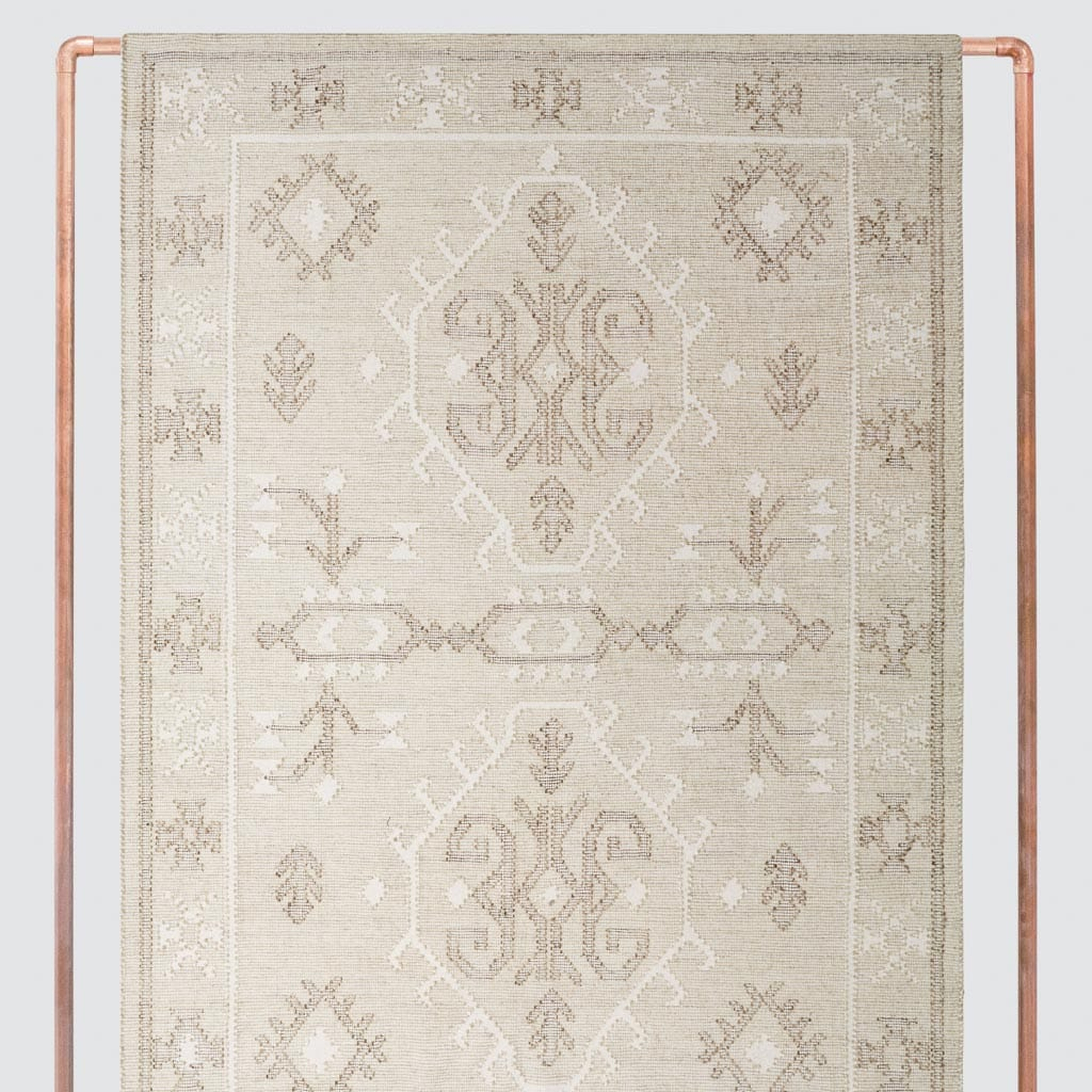 The Citizenry Nehal Handwoven Area Rug | 10' x 14' | Tan - The Citizenry