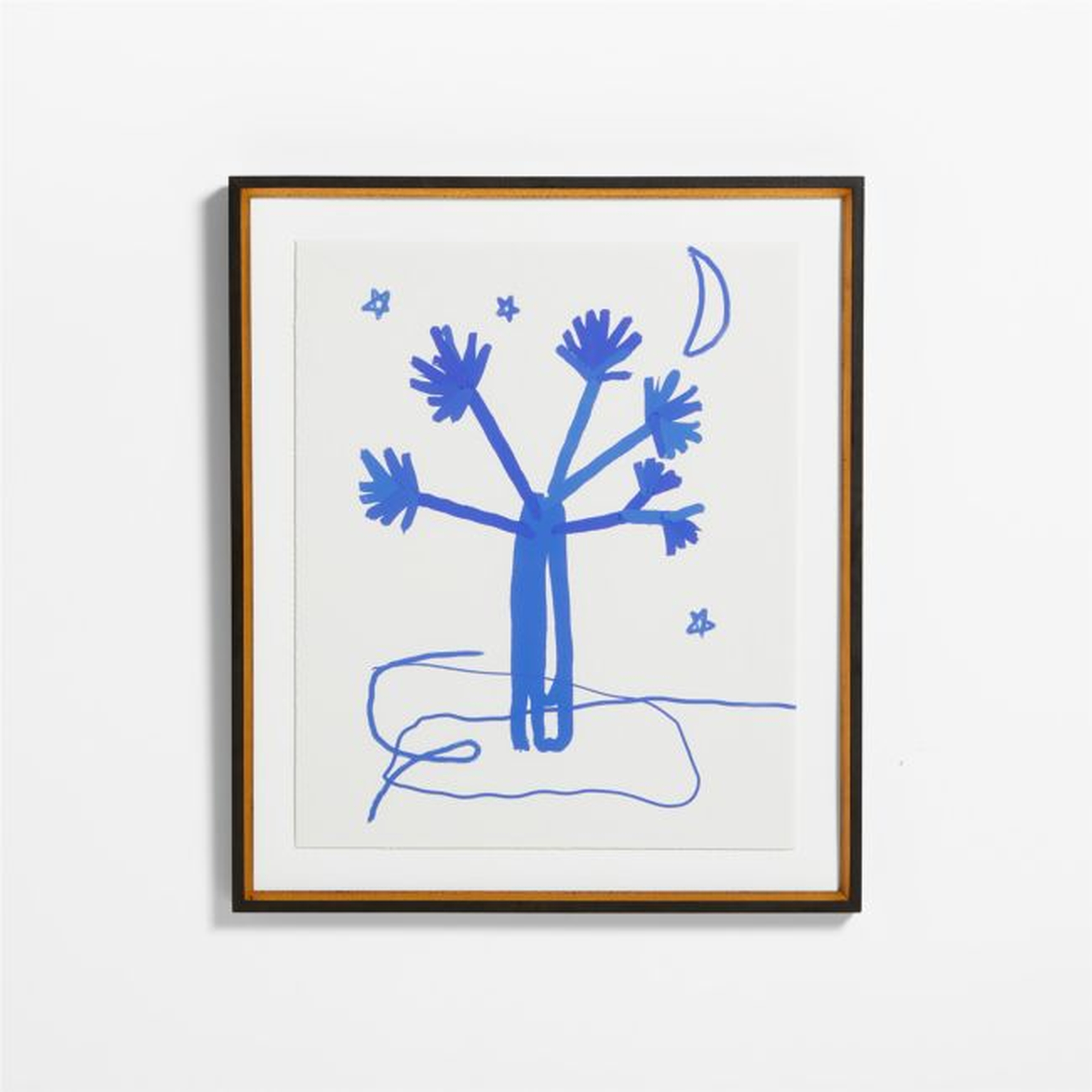 Joshua Tree Black Framed Wall Art Print by Jeremiah Brent - Crate & Kids