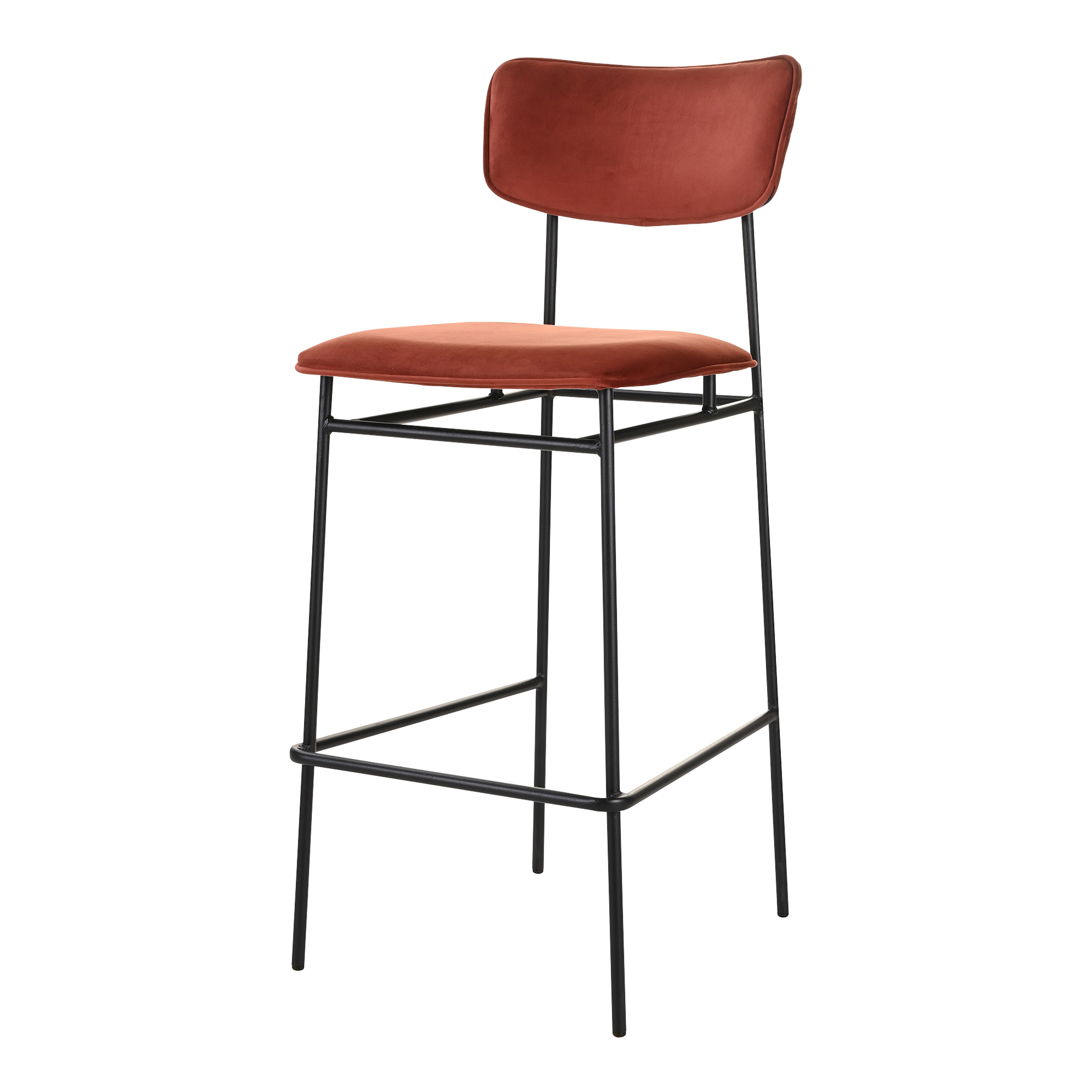 Sailor Bar Stool Amber - Moes Home Collection