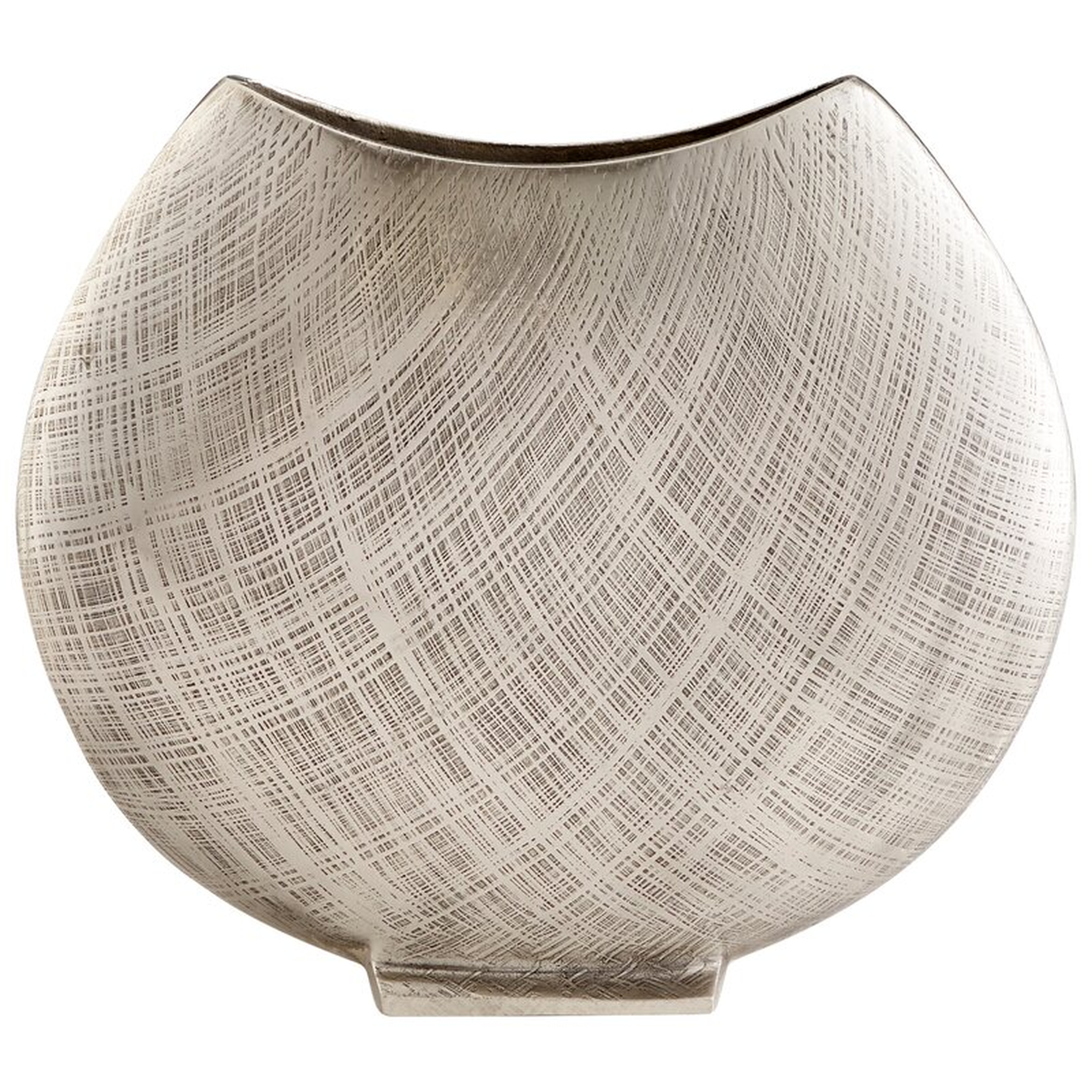 Cyan Design Corinne Silver Metal Table Vase - Perigold