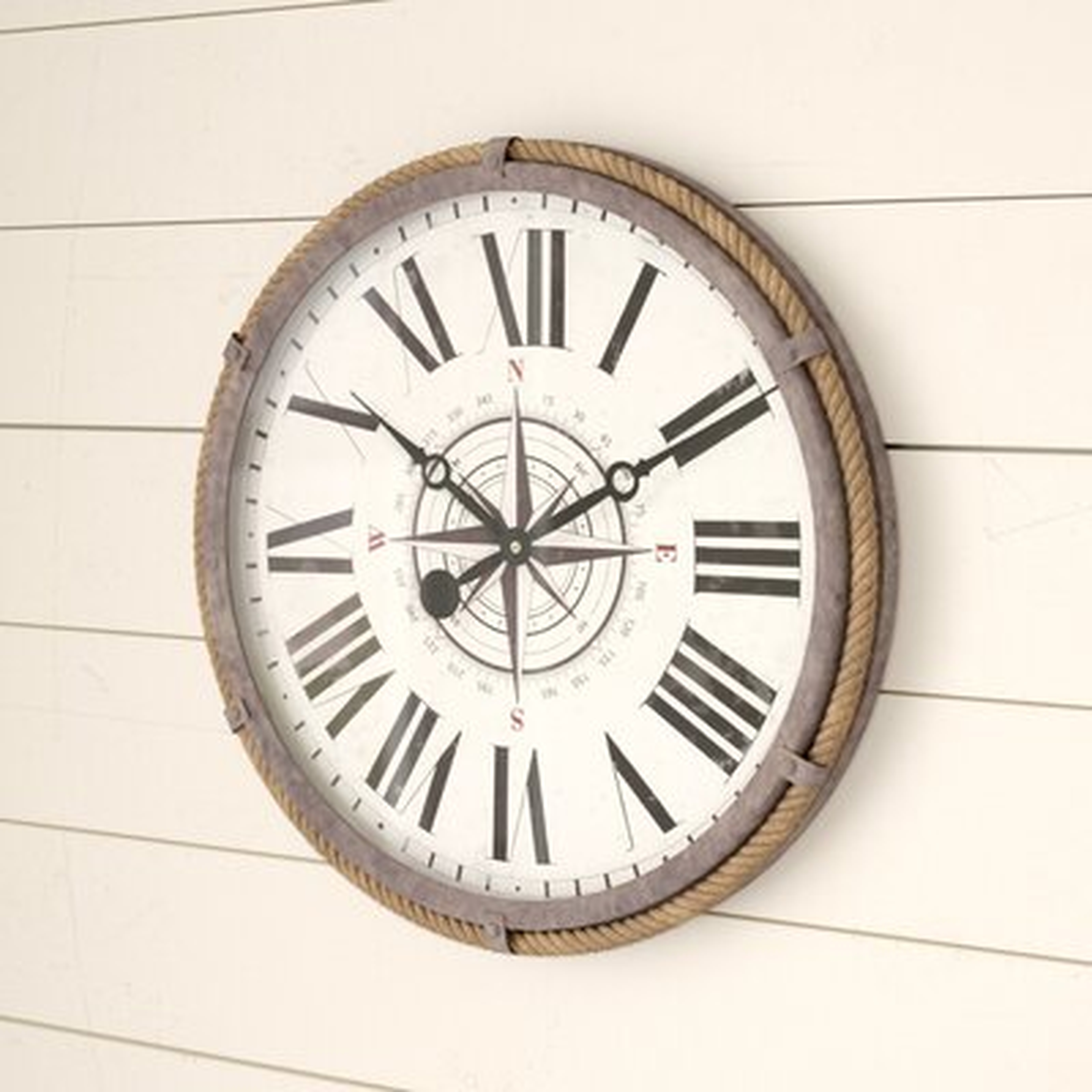 Benner Nautical 17.5" Wall Clock - Birch Lane