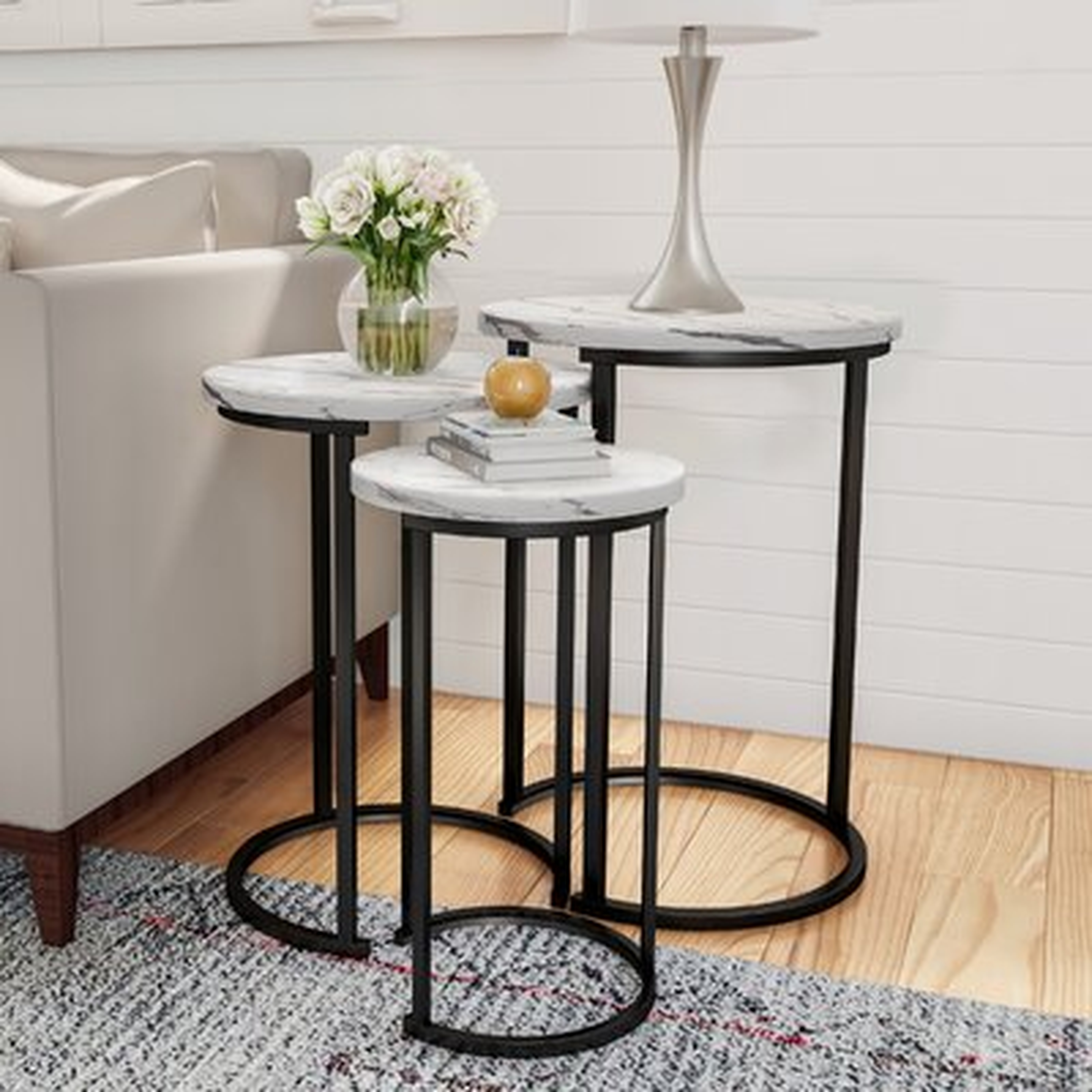 Caire 25'' Tall Frame Nesting Tables - Wayfair