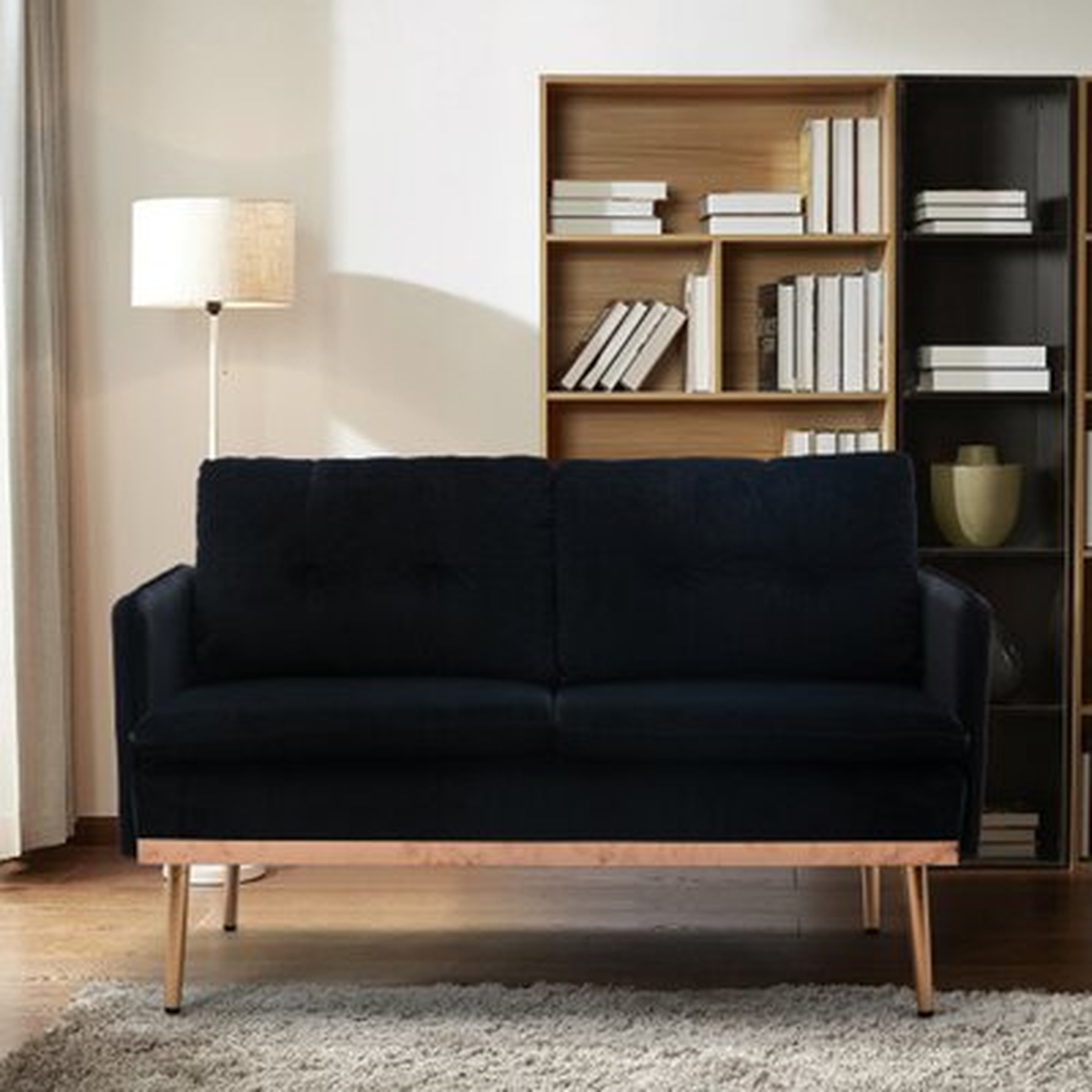 Accent Chair Living Room Modern Leisure, Black - Wayfair