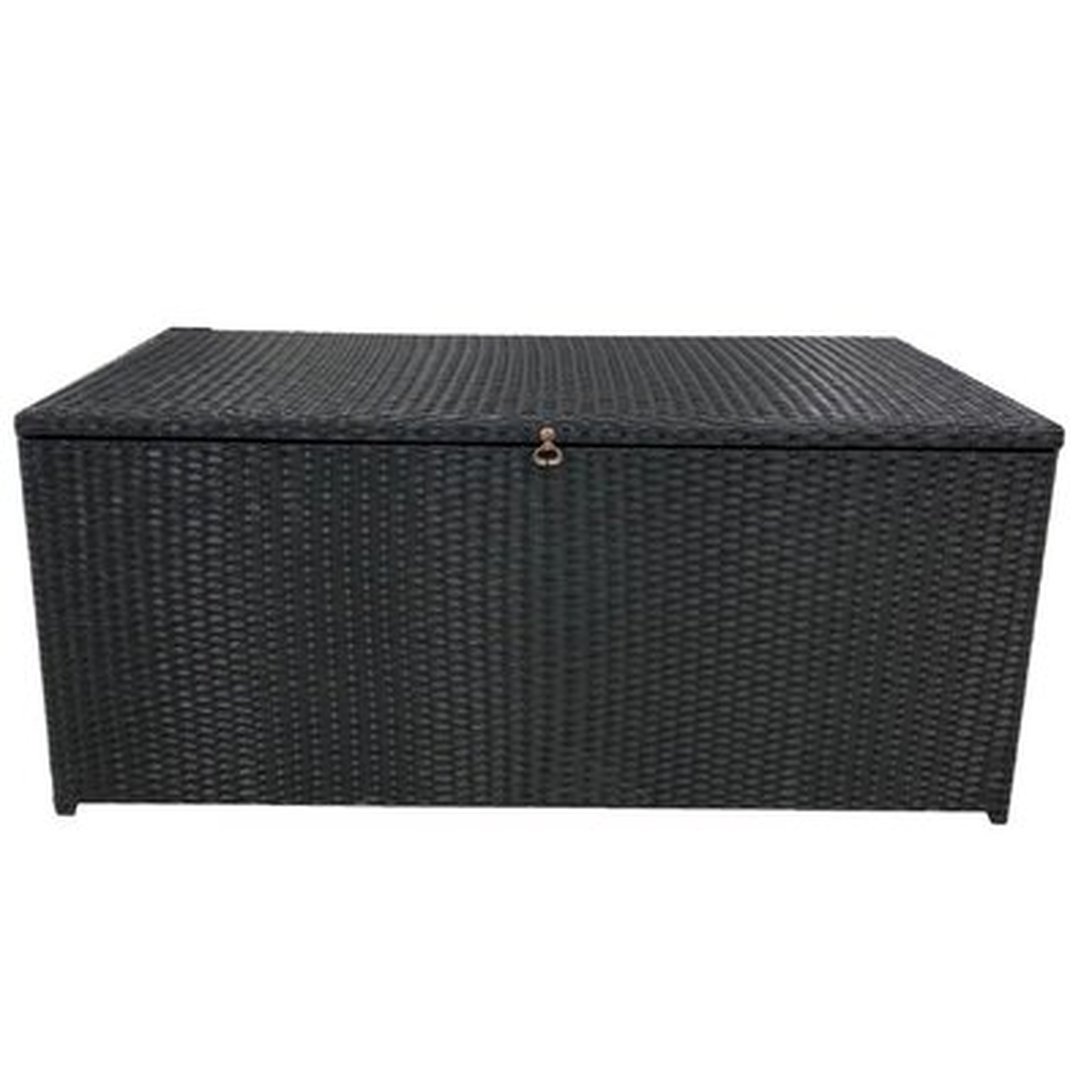Outdoor Rattan Deck Box - Wayfair