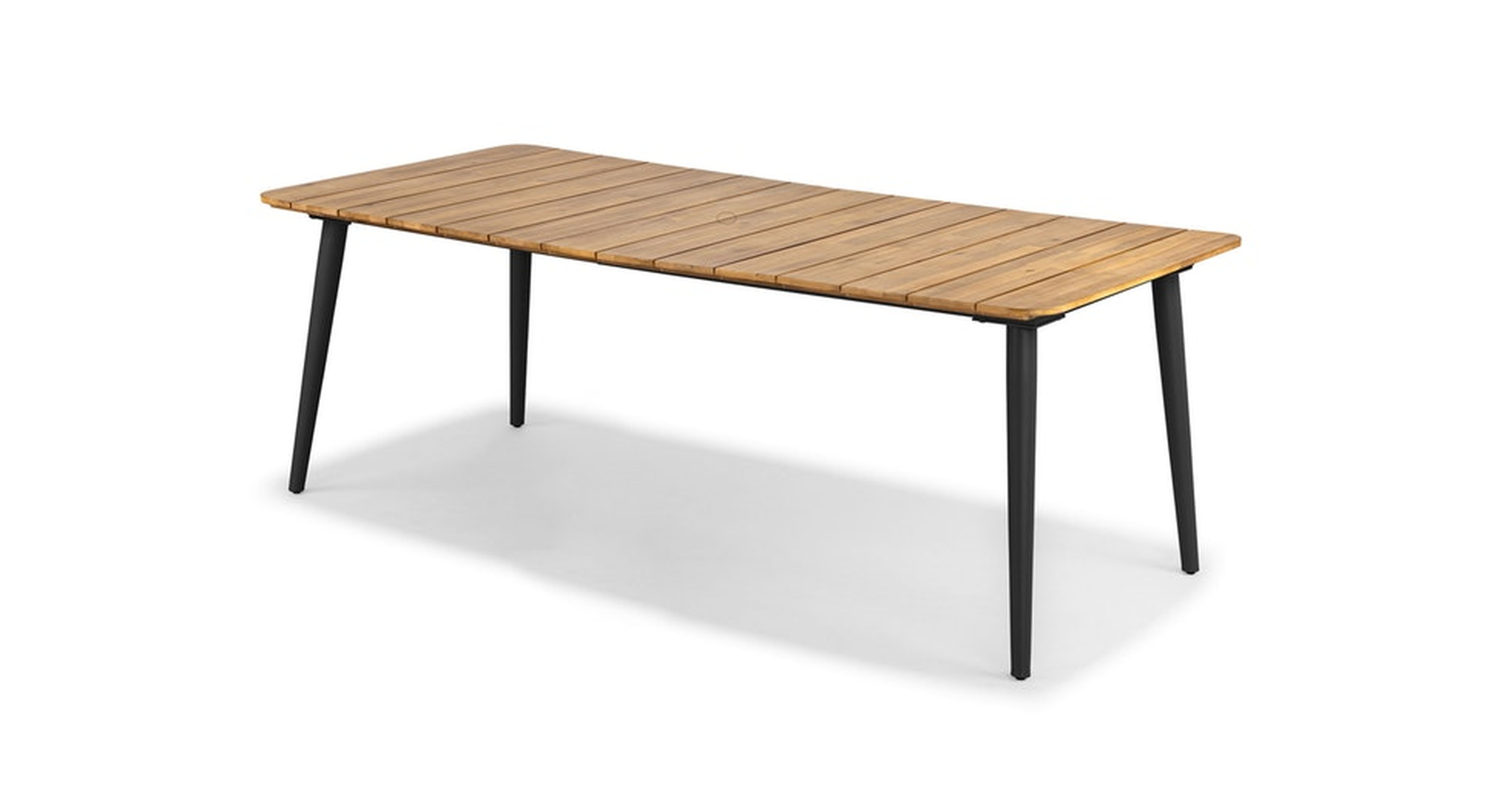 Latta 78.5" Outdoor Dining Table - Slate Gray - Article