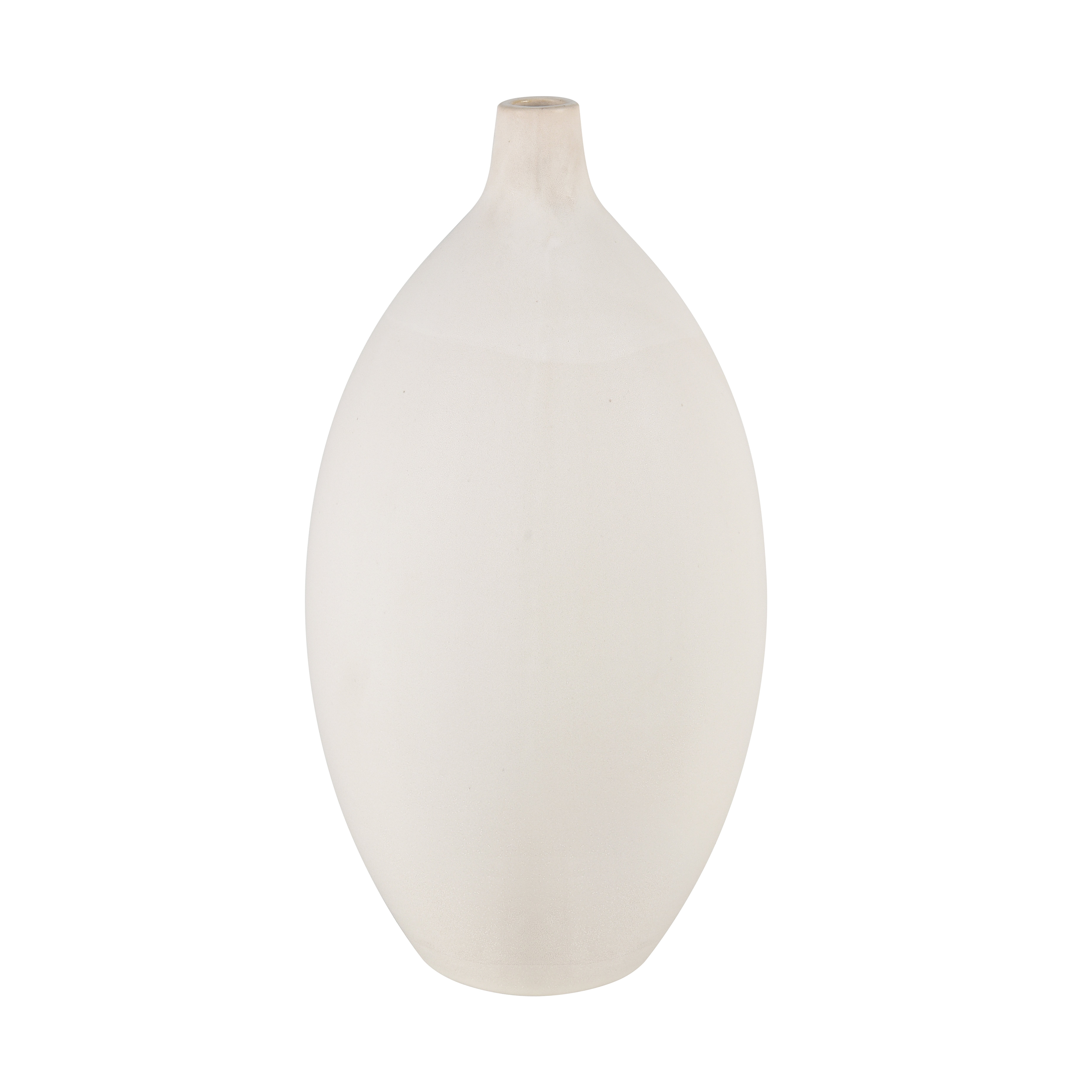 Faye Vase - Large White - Elk Home