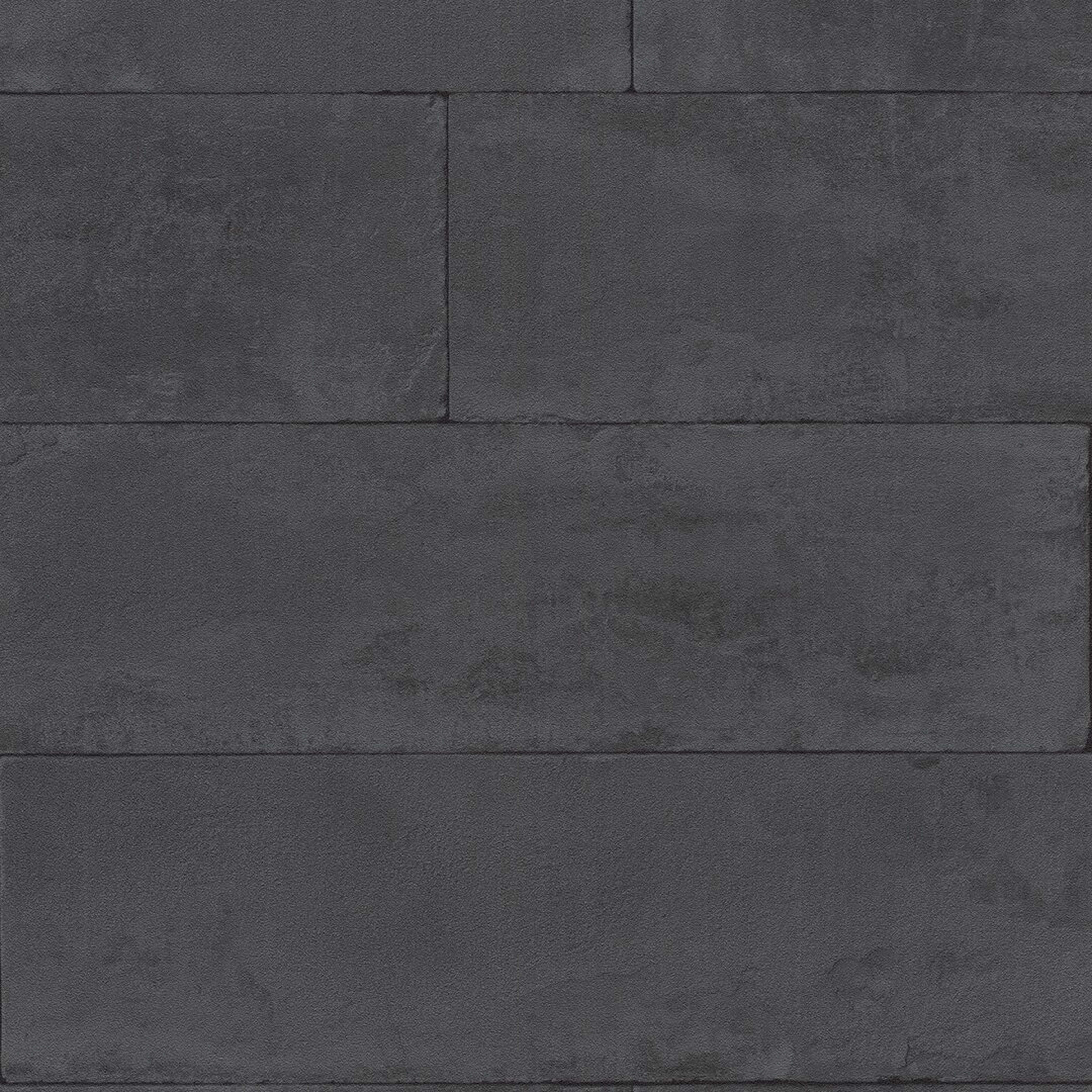 Galerie Wallcoverings Exposed Concrete Block Design 33' L x 21"" W Wallpaper Roll - Perigold