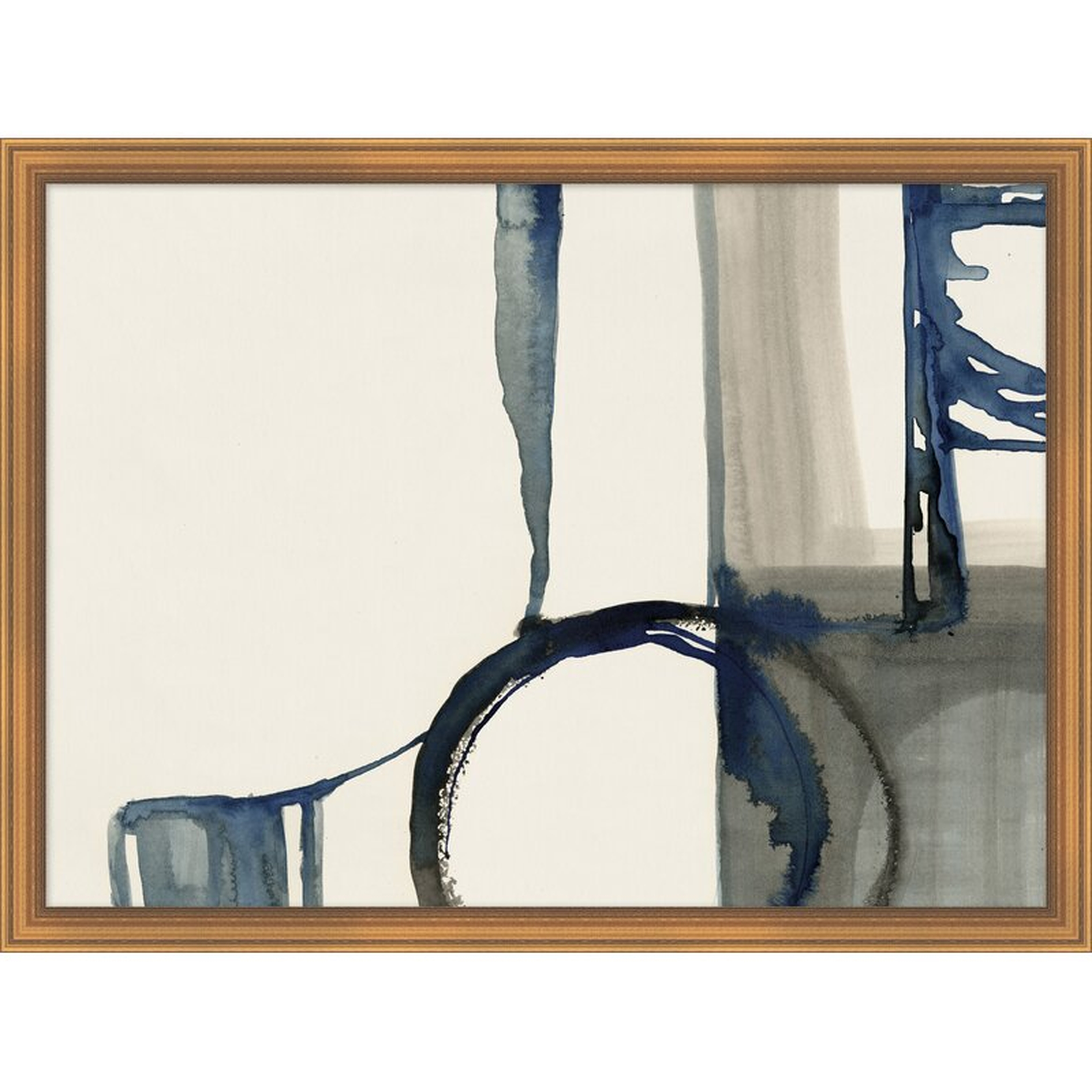 Wendover Art Group Fluid Form 2 by Thom Filicia - Picture Frame Painting on Paper - Perigold