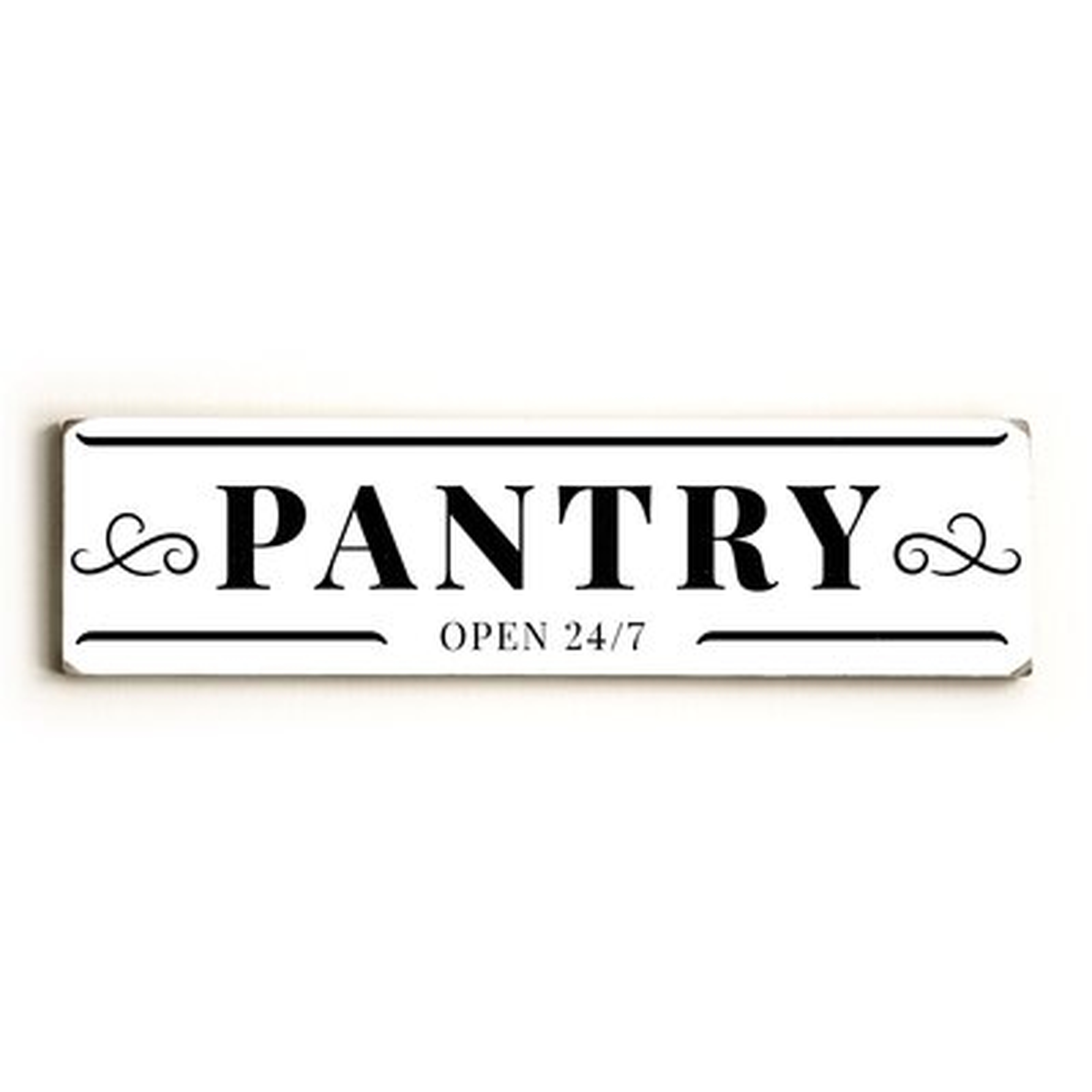 Pantry -  6X22 Solid Wood Sign By OBC - Wayfair