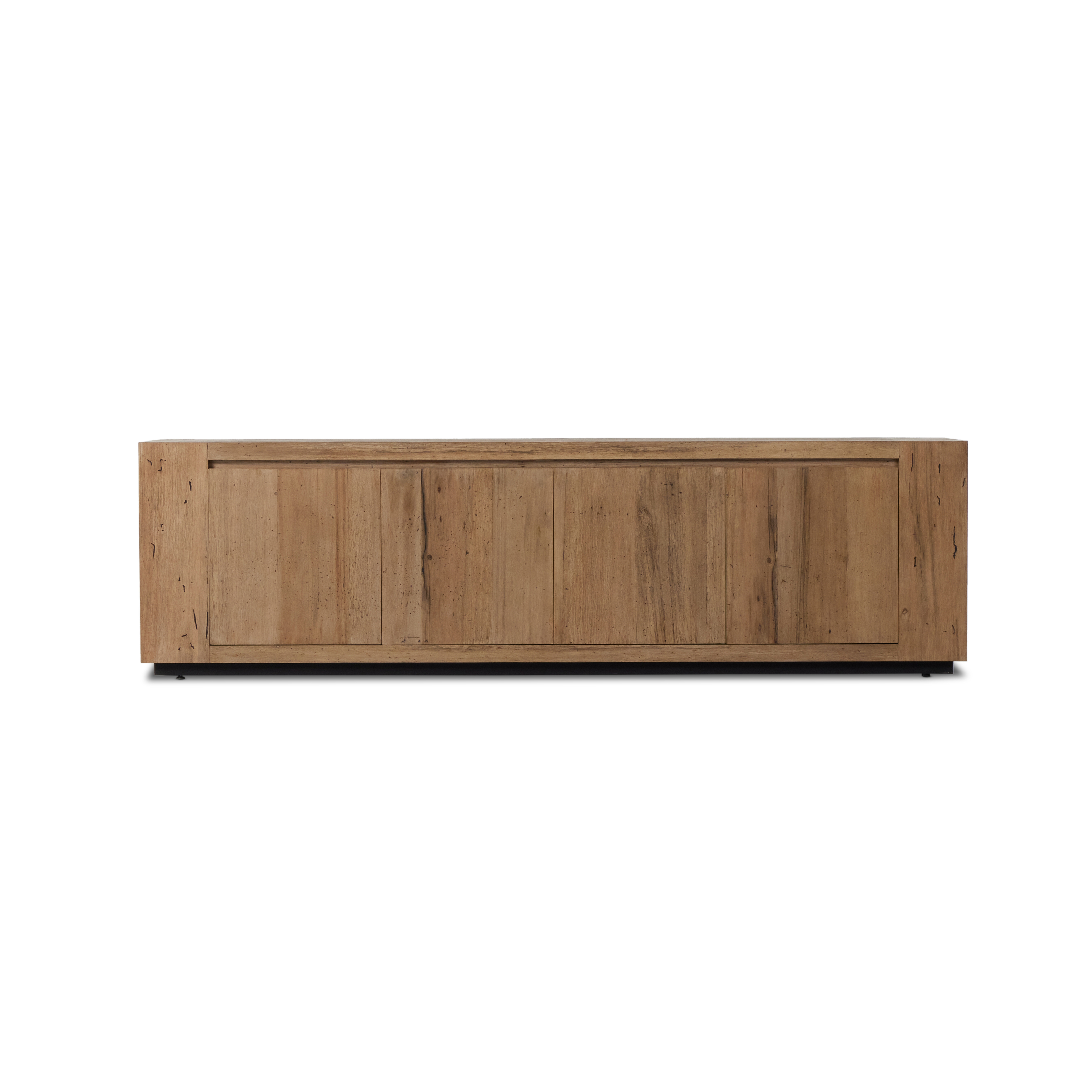 Abaso Media Console-Rustic Wormwood - Four Hands