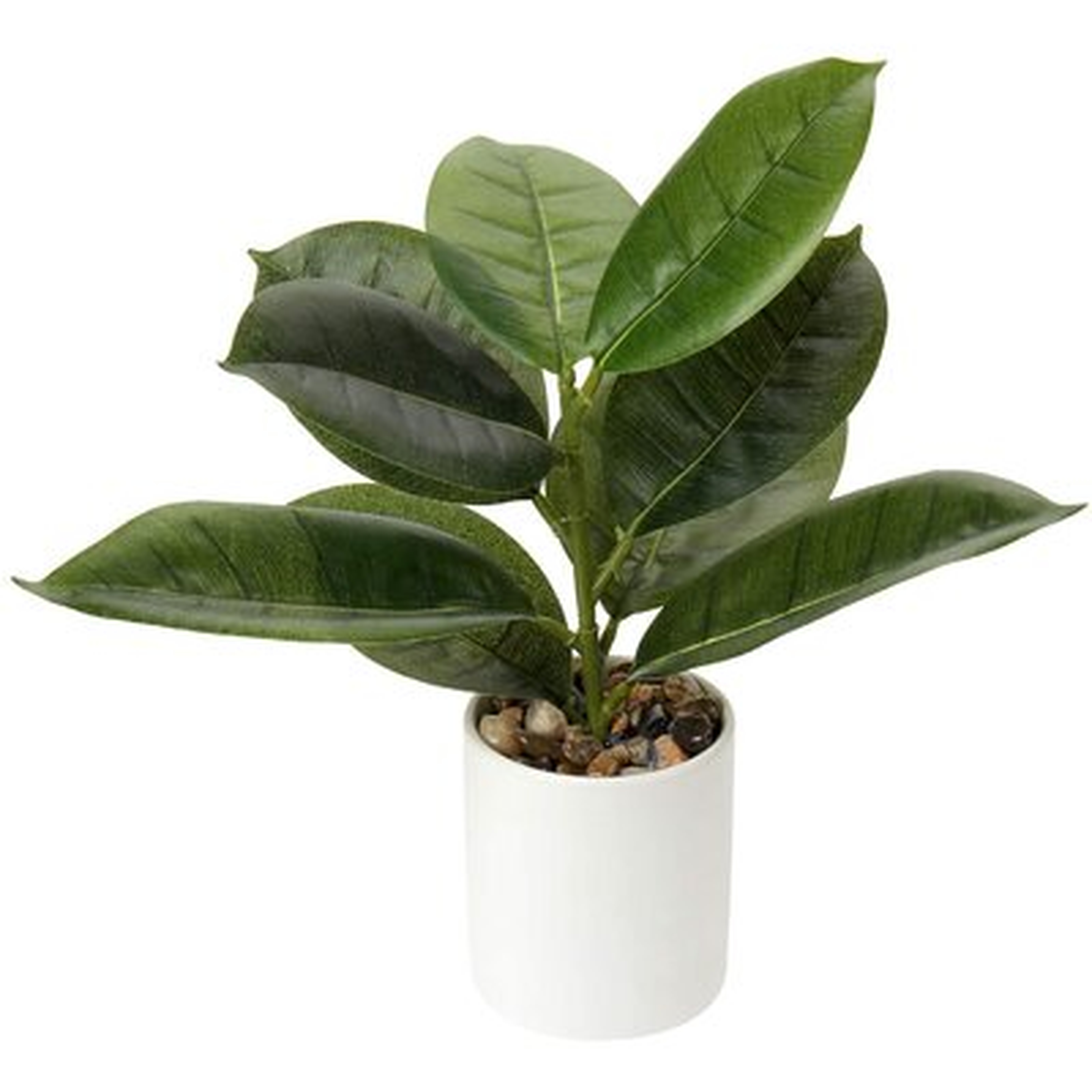 Small Fake Plants 13" Potted Plants Artificial Decor Faux Plants In Pots For Home Office Bedroom Living Room Bathroom House Shelf Desk Window Table Decorations - Wayfair