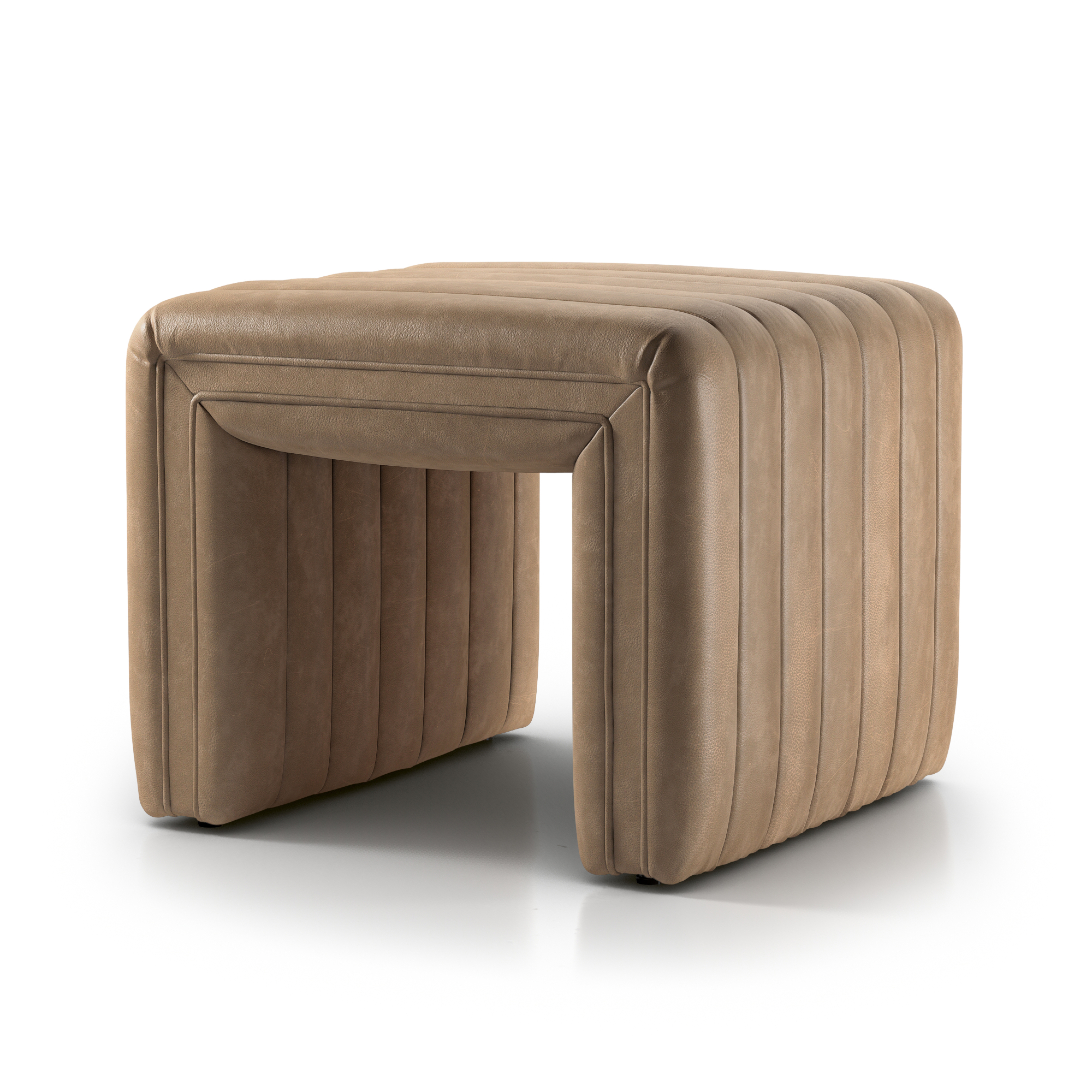 Augustine Ottoman-21"-Palermo Drift - Four Hands