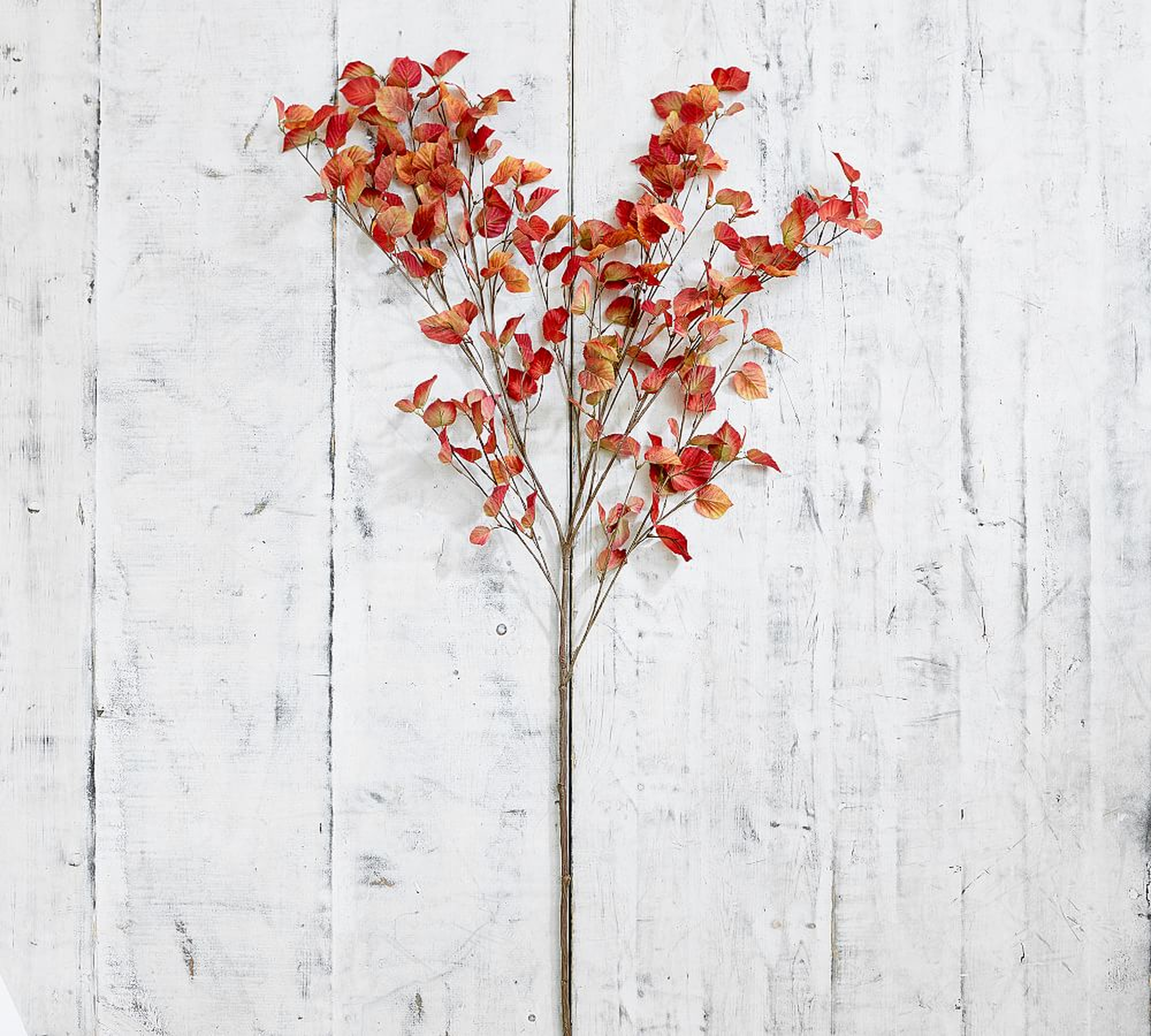 Faux Turning Leaf Branch, Multi - Pottery Barn