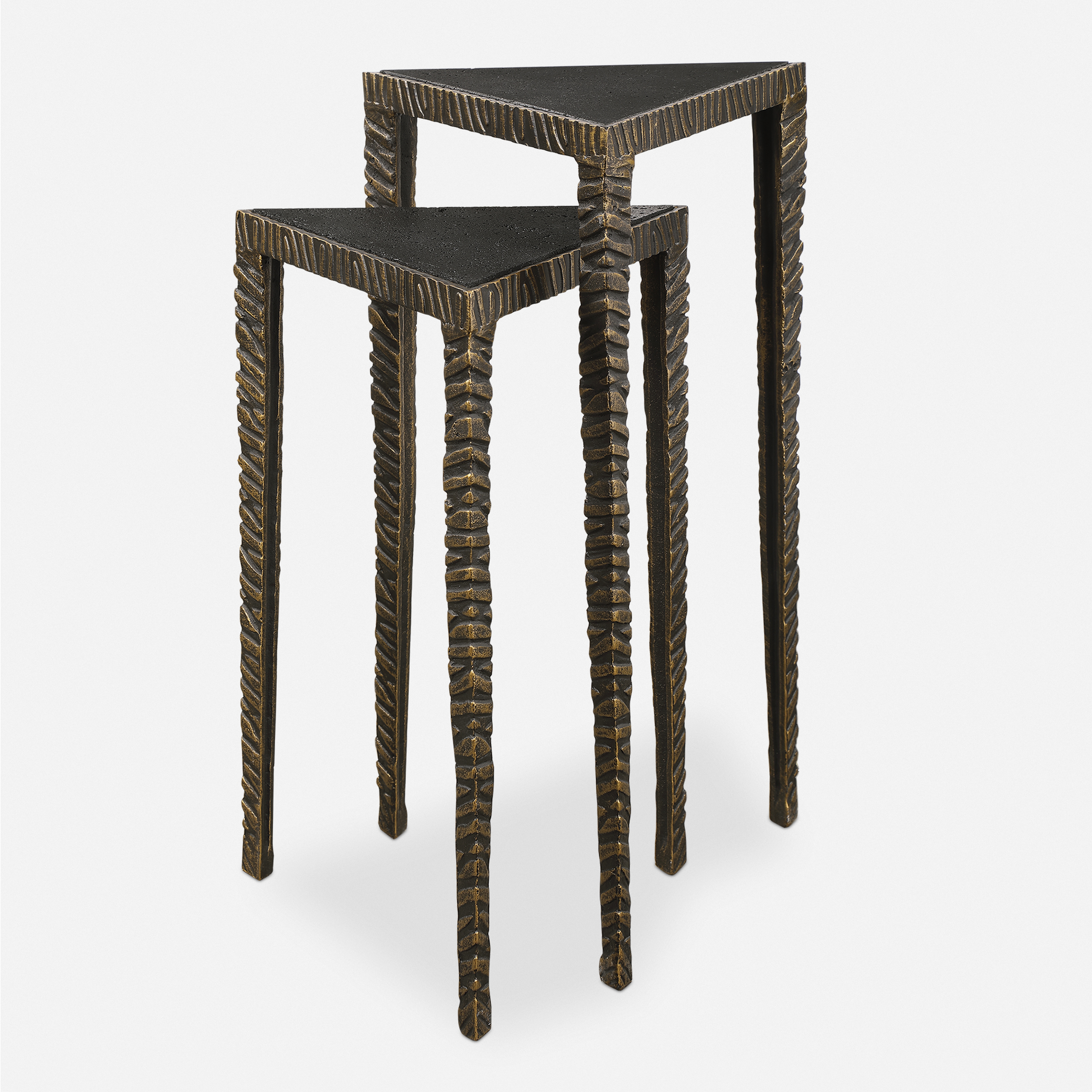 Samiria Triangular Accent Tables, S/2 - Uttermost