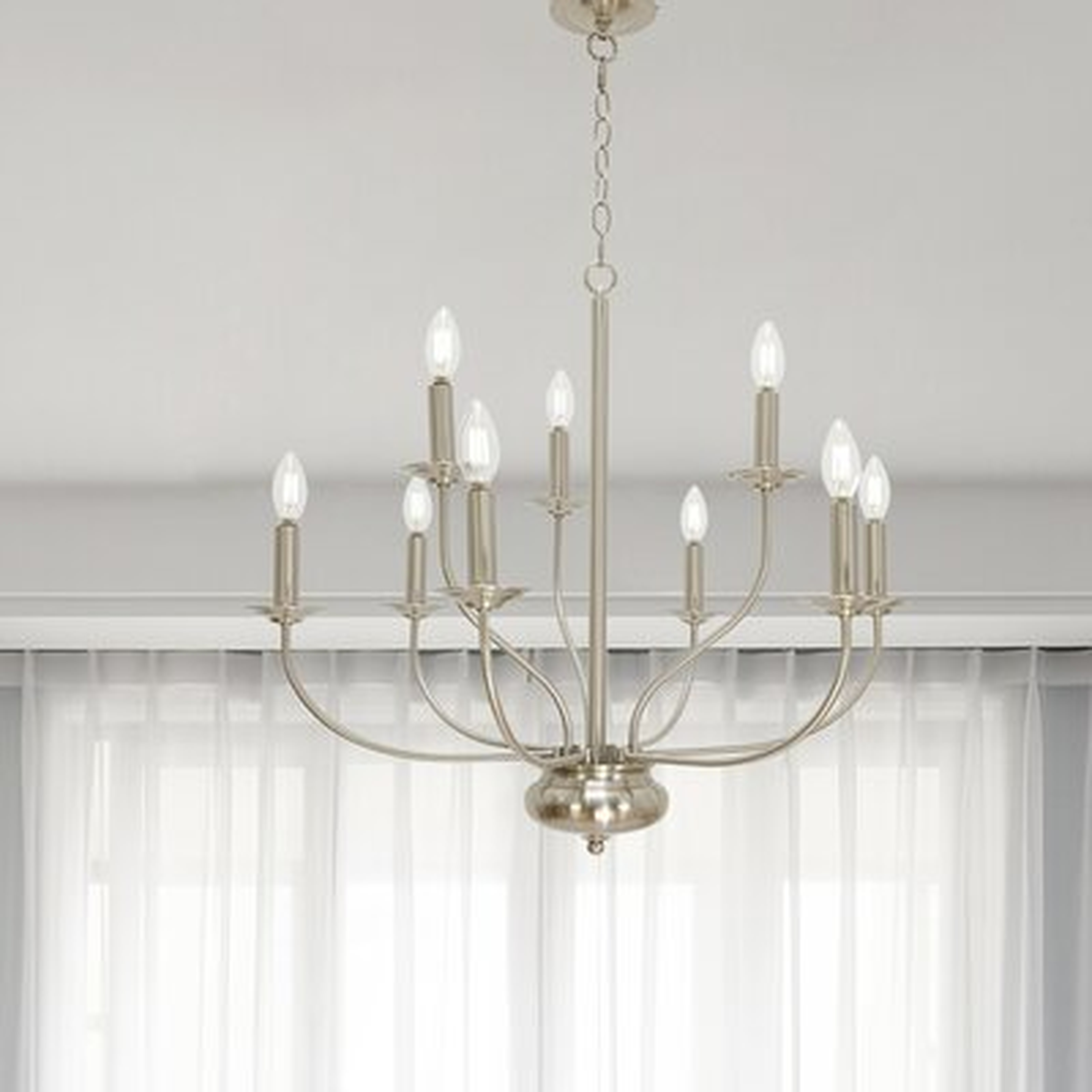 9 - Light Candle Style Empire Chandelier - Wayfair
