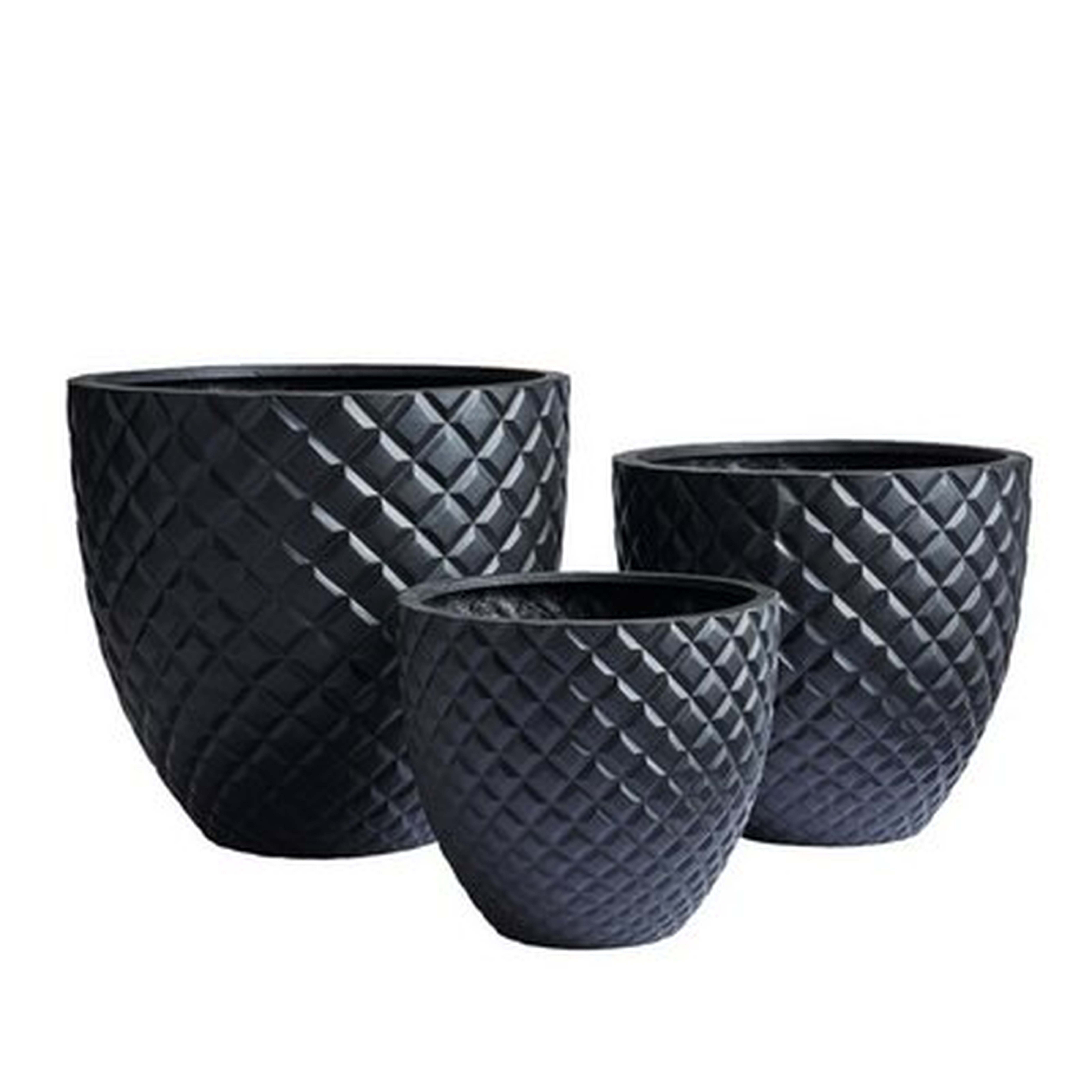 Windrim Stone Pot Planter - Wayfair