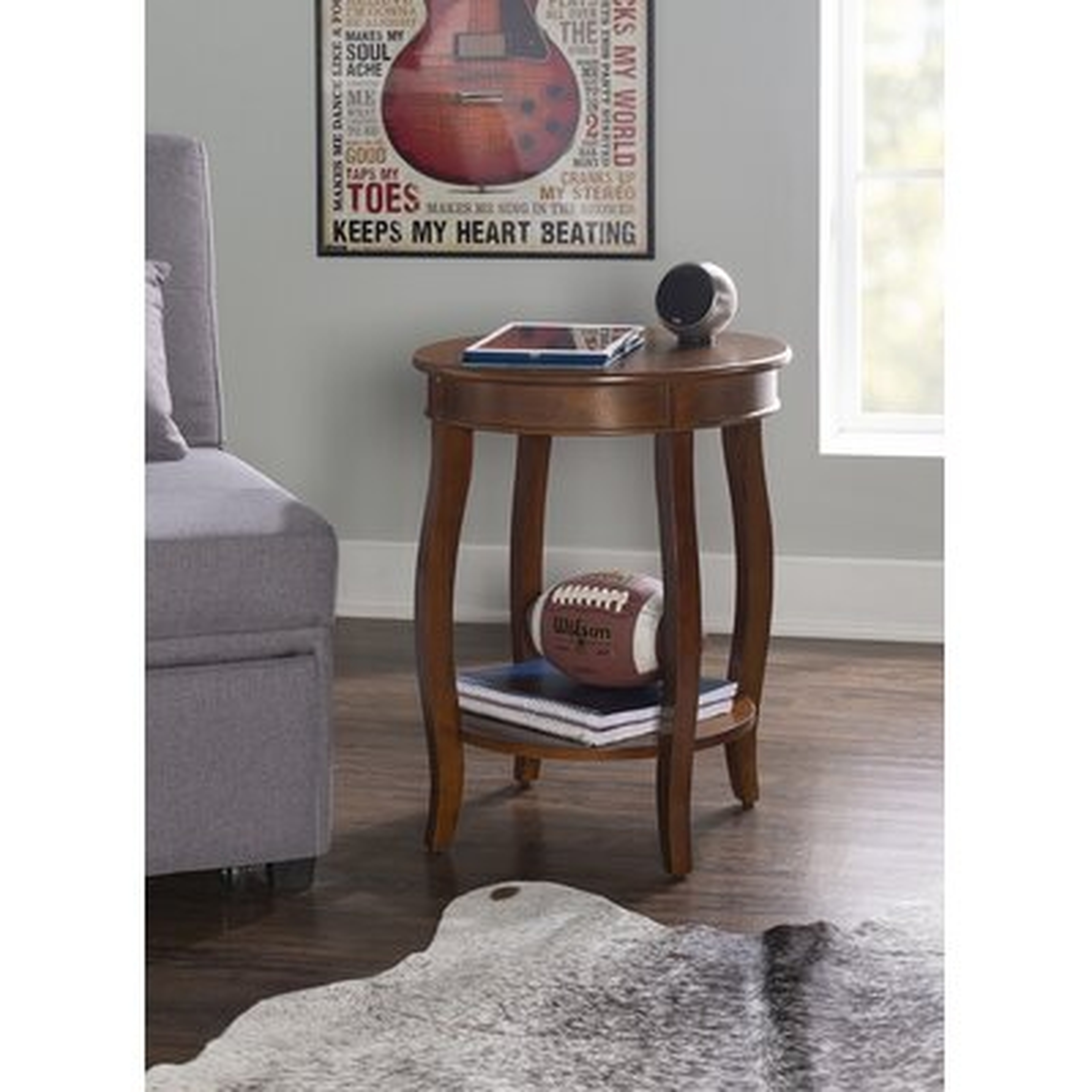 Callan End Table with Storage - Wayfair