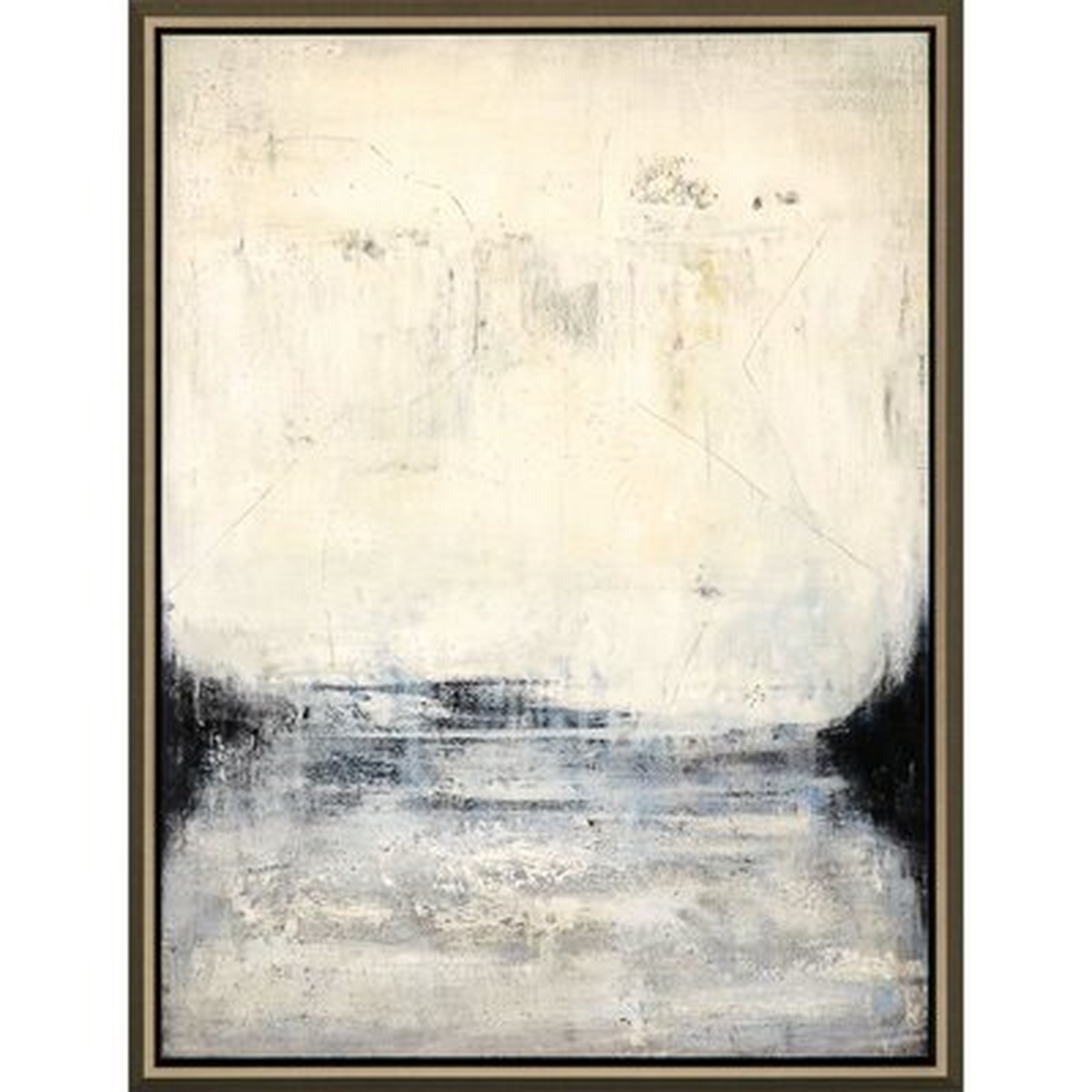 'Through the Mist' by Smach - Floater Frame Painting Print on Canvas - Wayfair