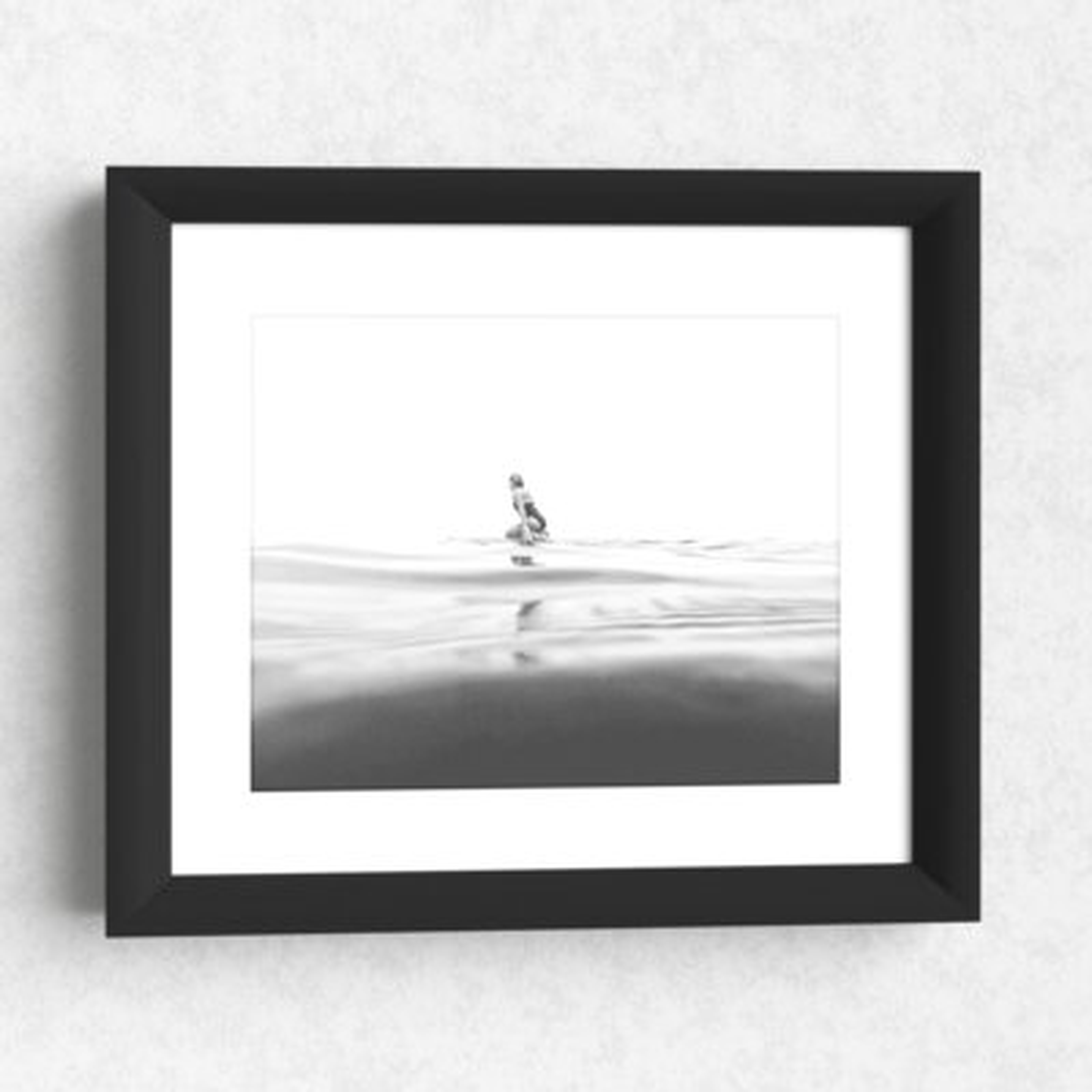 Surfing by PTM Images - Picture Frame Print on Glass - AllModern