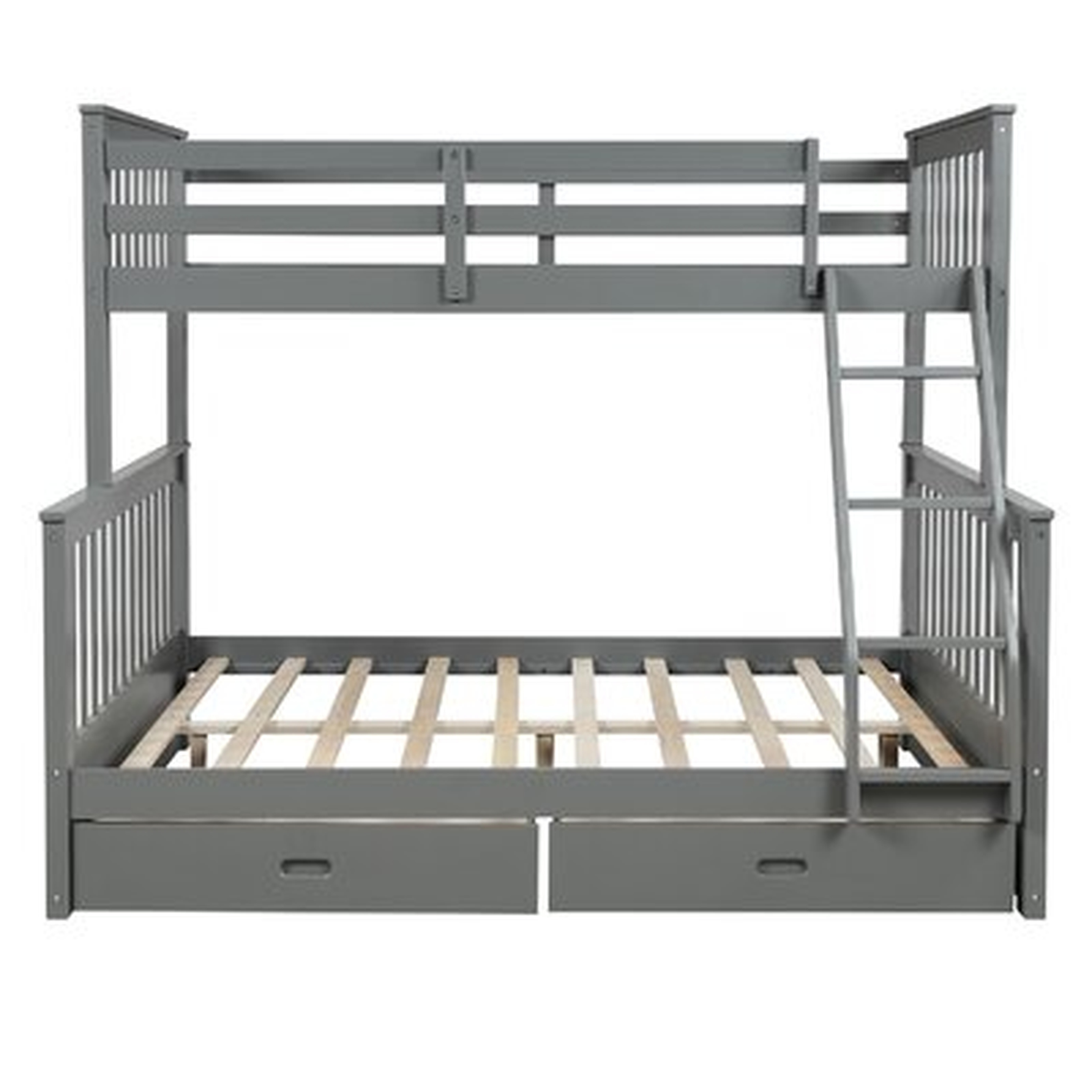 Pulver Twin-Over-Full Bed with 2 Drawers - Wayfair