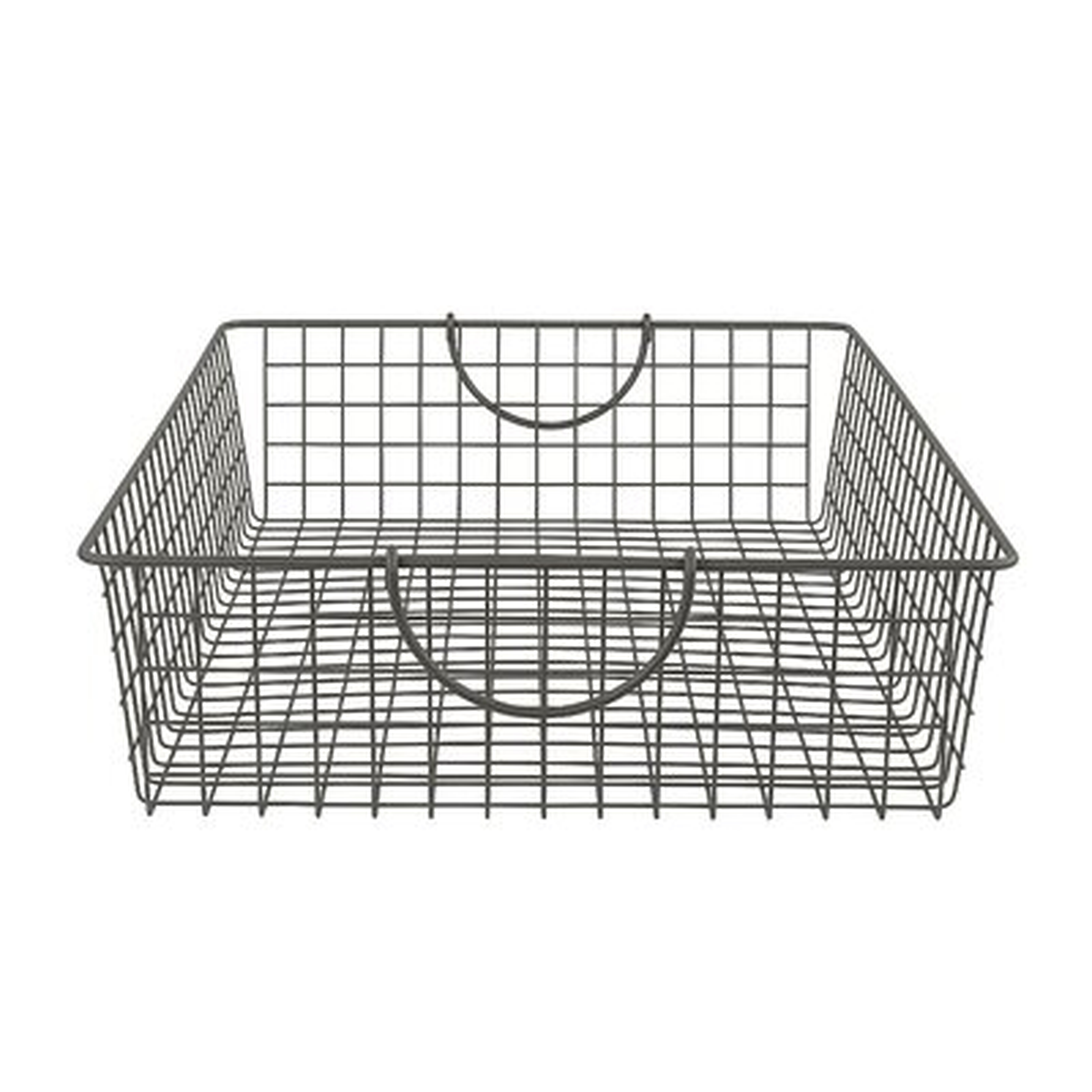 Stowaway Metal Basket - Wayfair