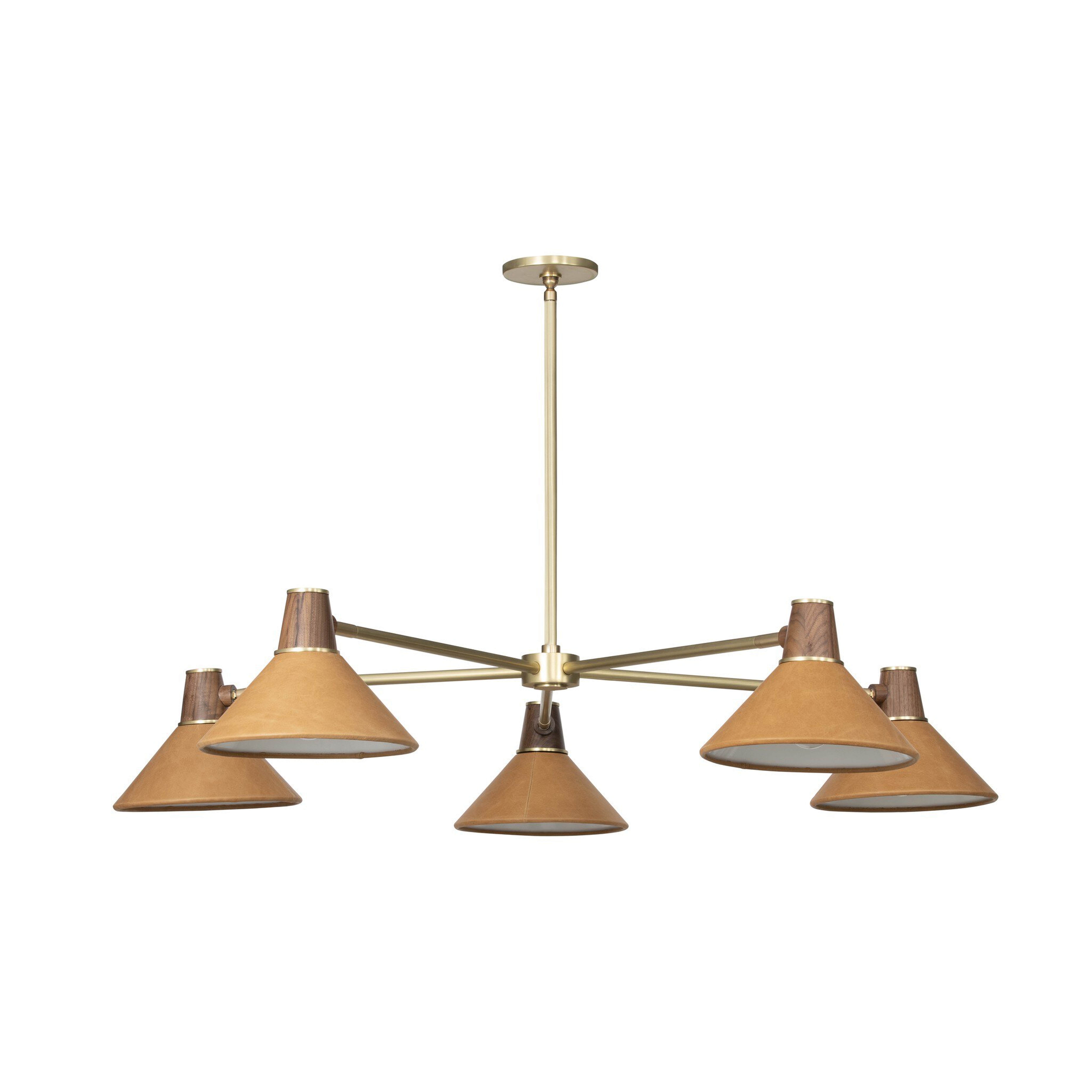 Cullen Chandelier - Aged Brass - Four Hands