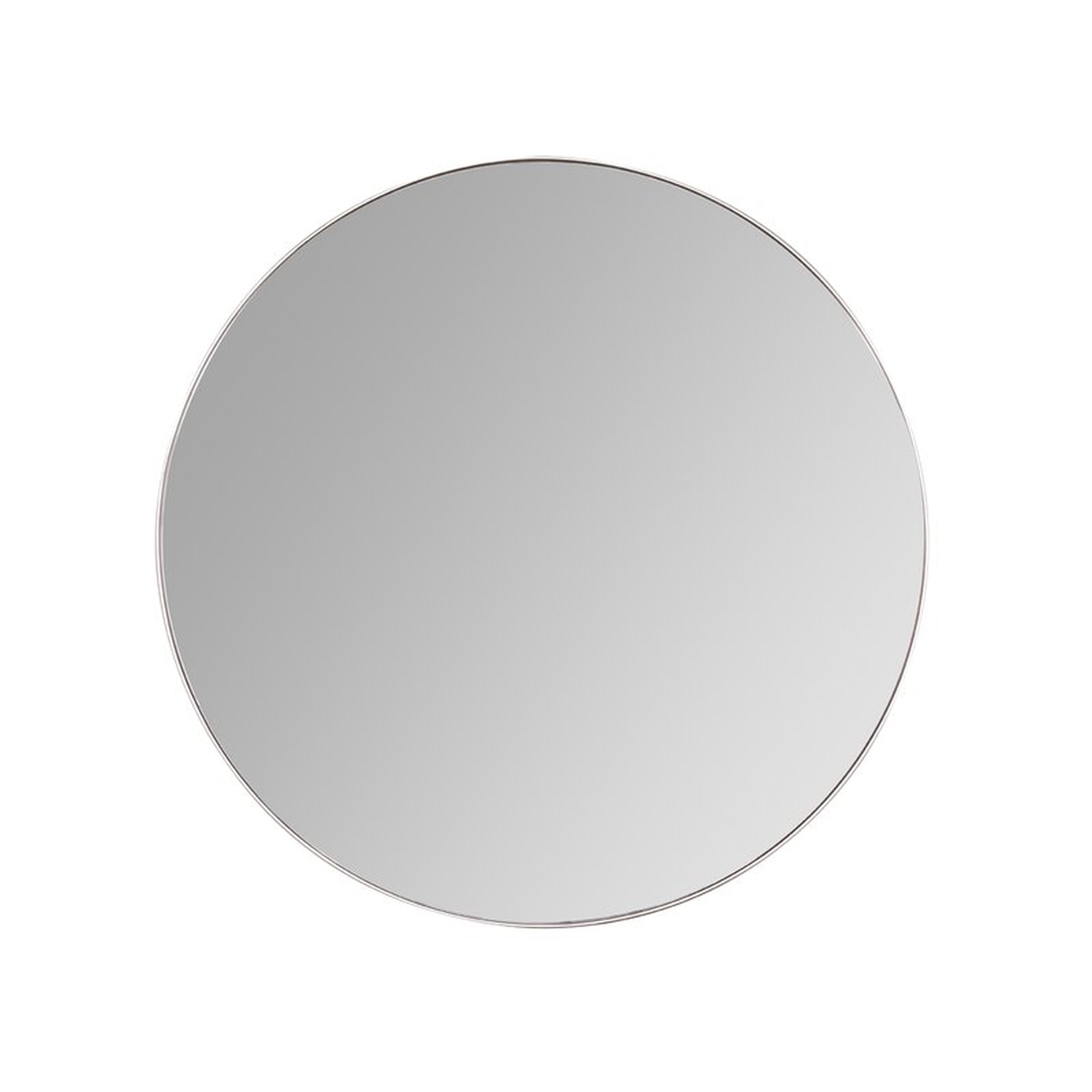 Franco Round Wall Mirror Finish: Silver - Perigold