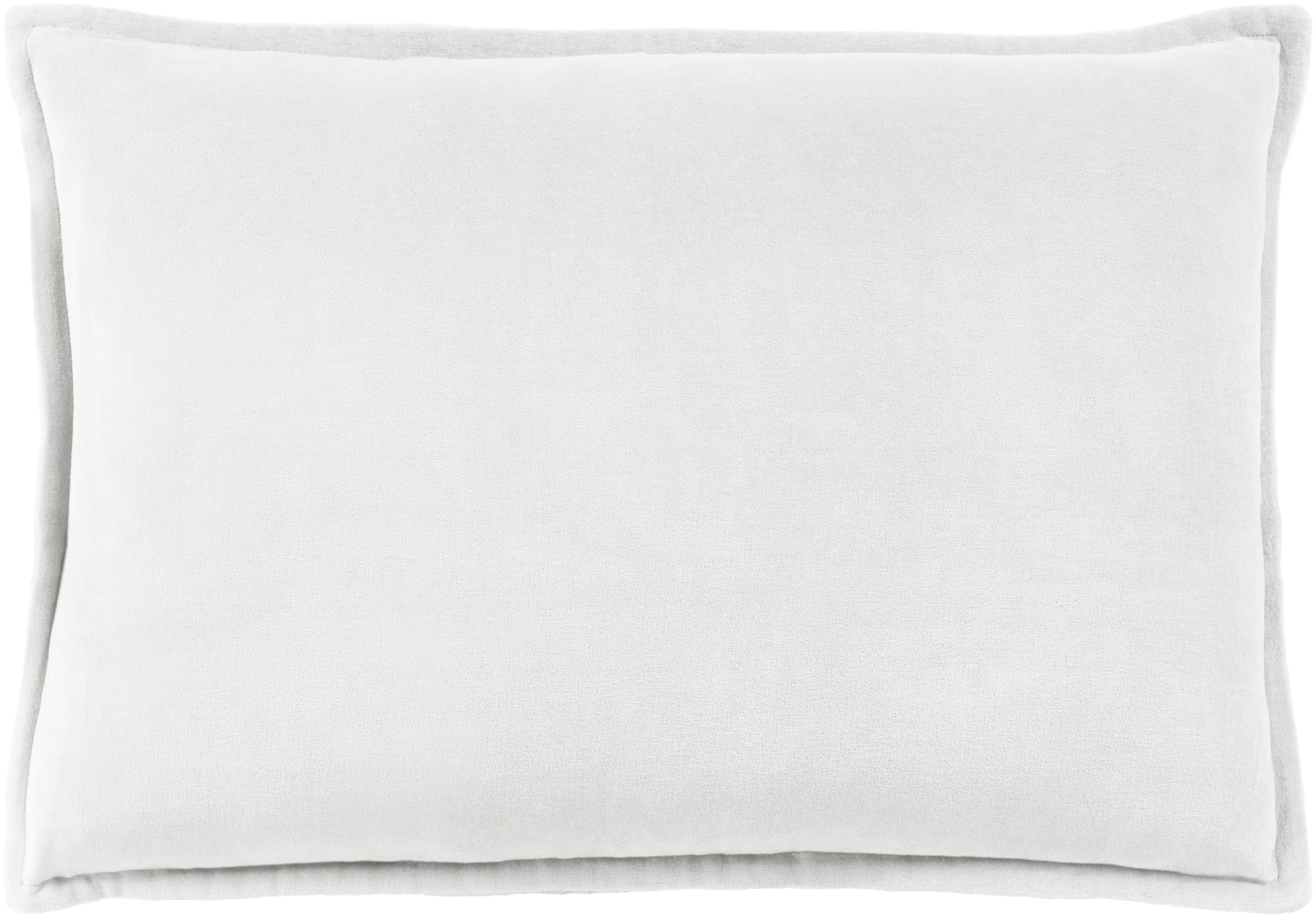 Cotton Velvet Throw Pillow, 20" x 20", pillow cover only - Surya