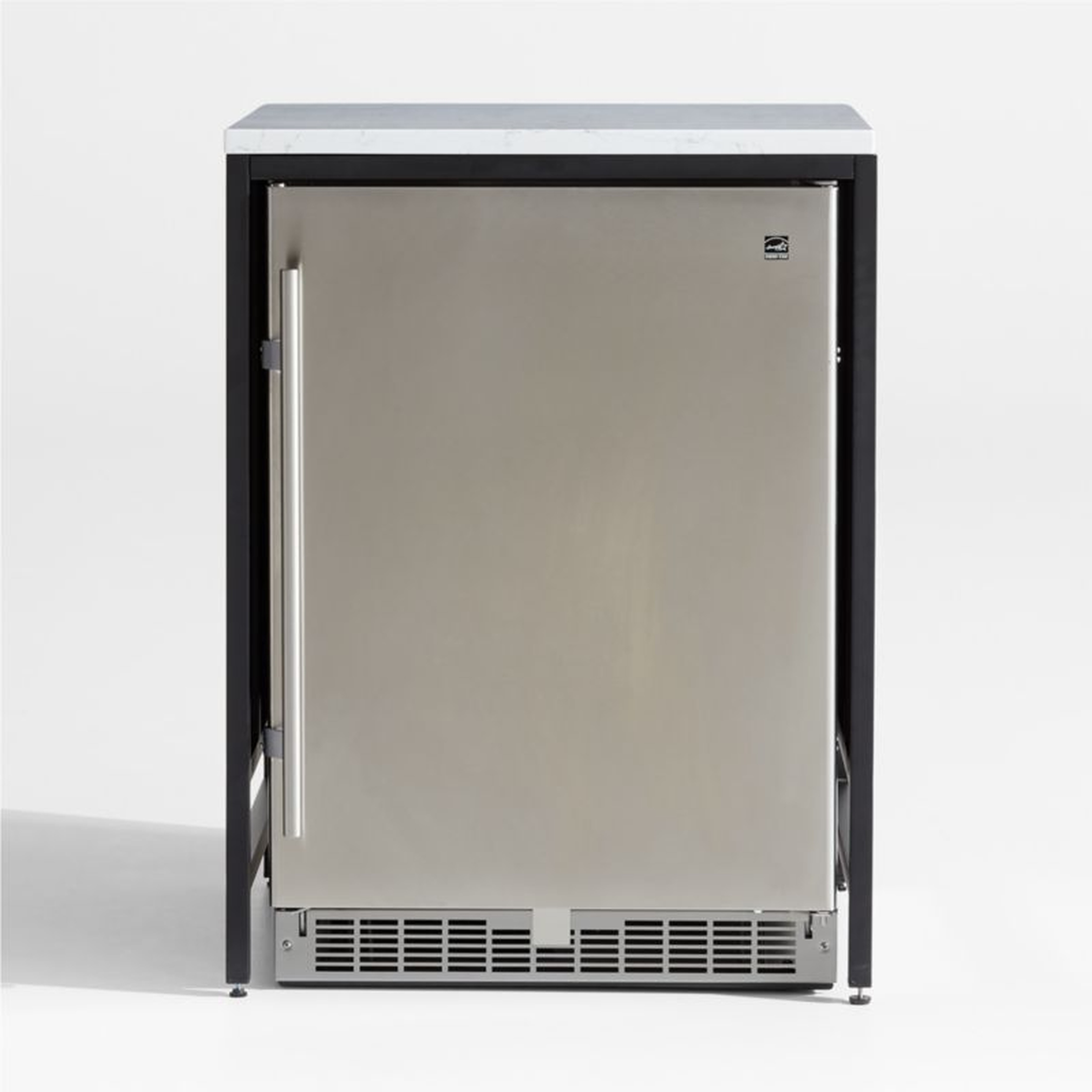 Alfresco Black Convertible Outdoor Kitchen Cabinet - Crate and Barrel