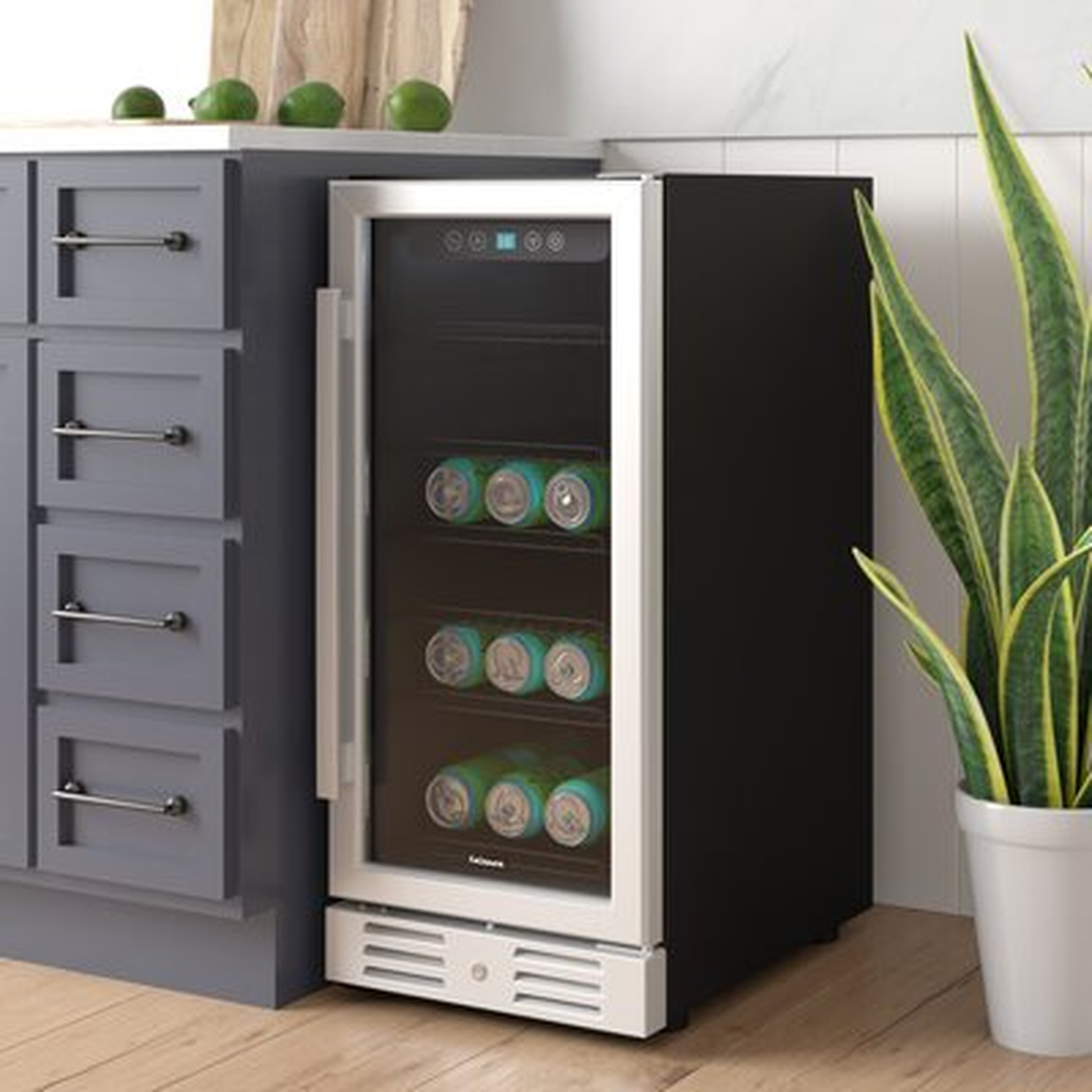 96 Can 15" Convertible Beverage Refrigerator - Wayfair