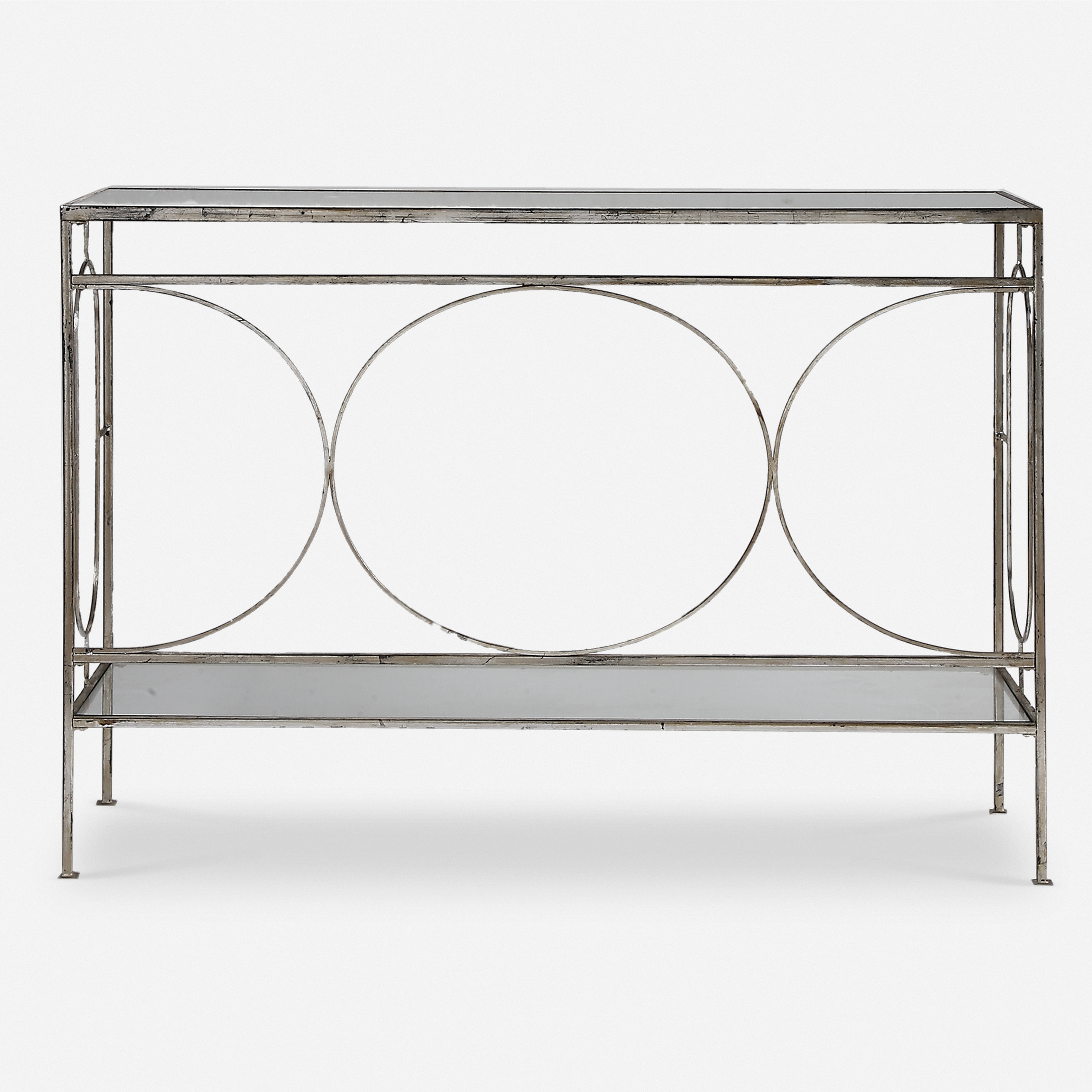 Luano Silver Console Table - Uttermost