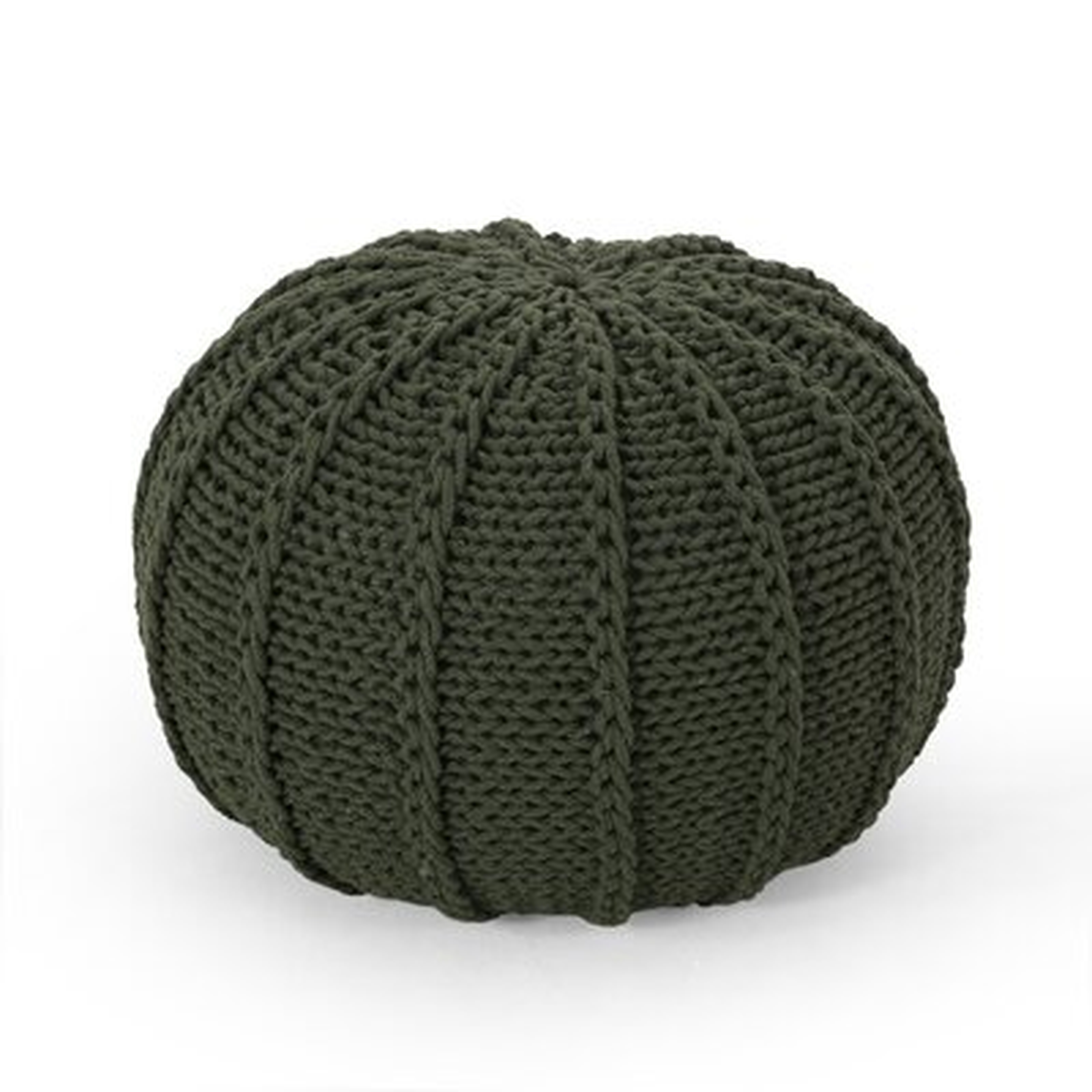 Bryant Maag Knitted Pouf - Wayfair