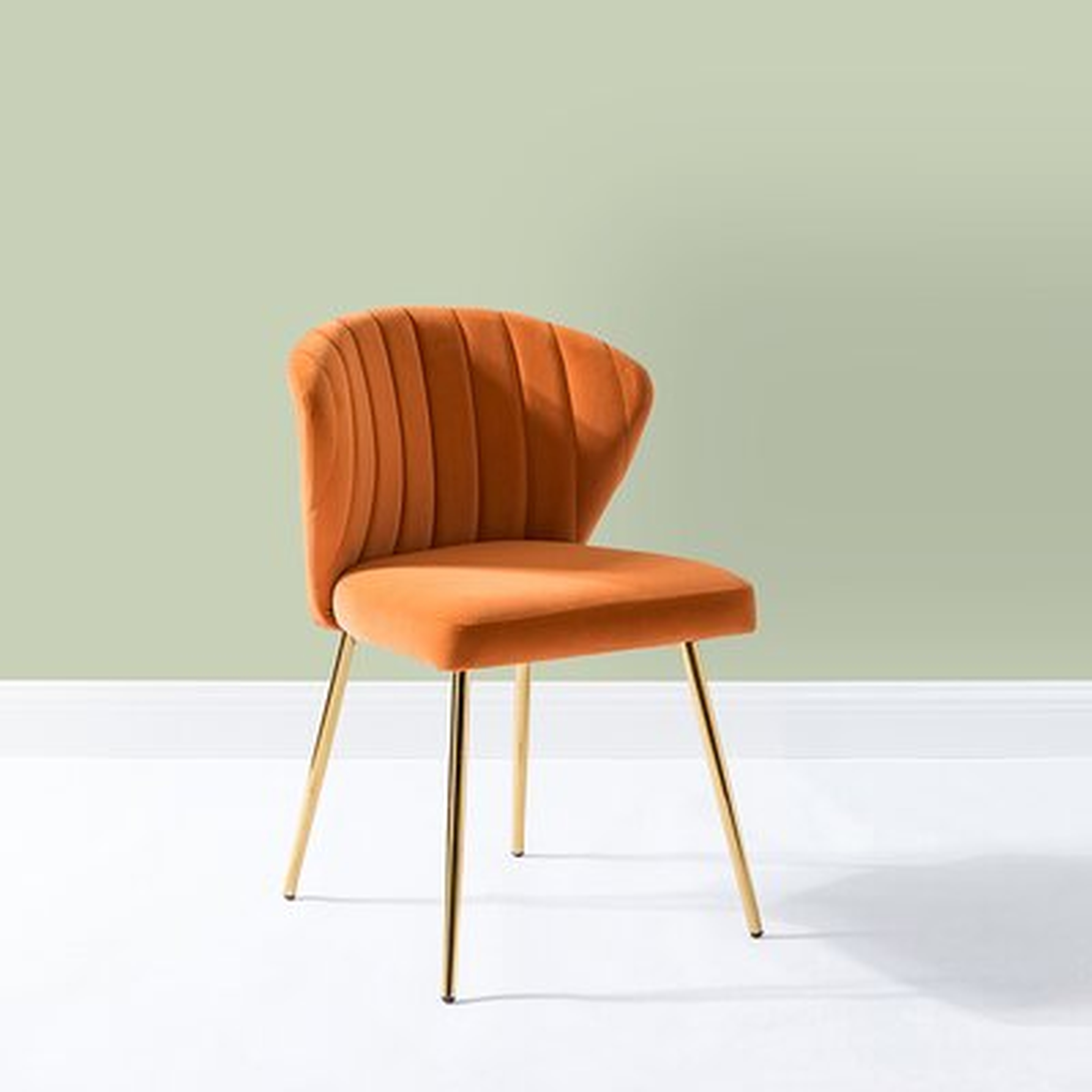 Daulton 20" Wide Velvet Side Chair - Wayfair