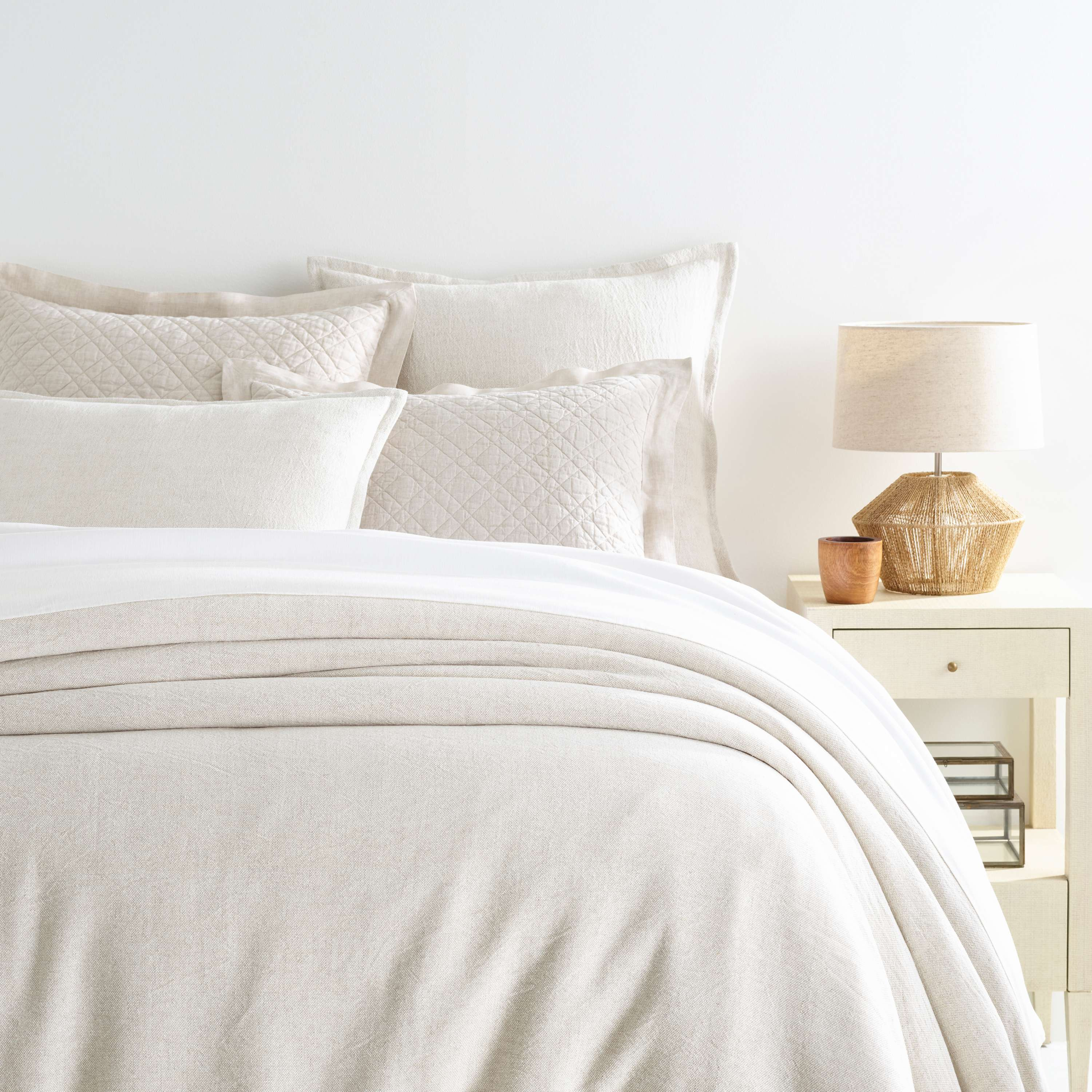 Wilton Natural Duvet Cover - Dash and Albert