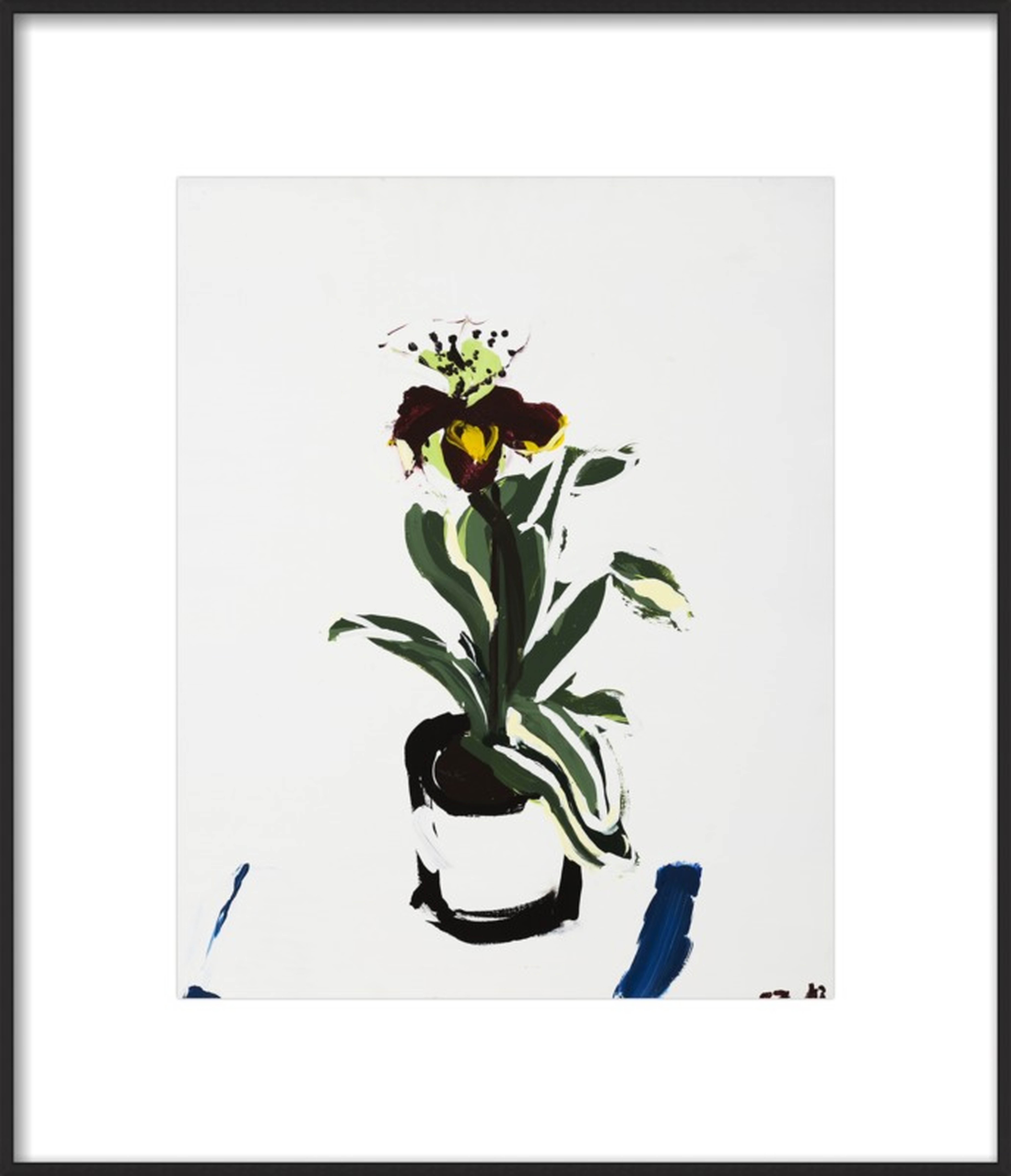 An Orchid  by Daniela Orlev for Artfully Walls - Artfully Walls