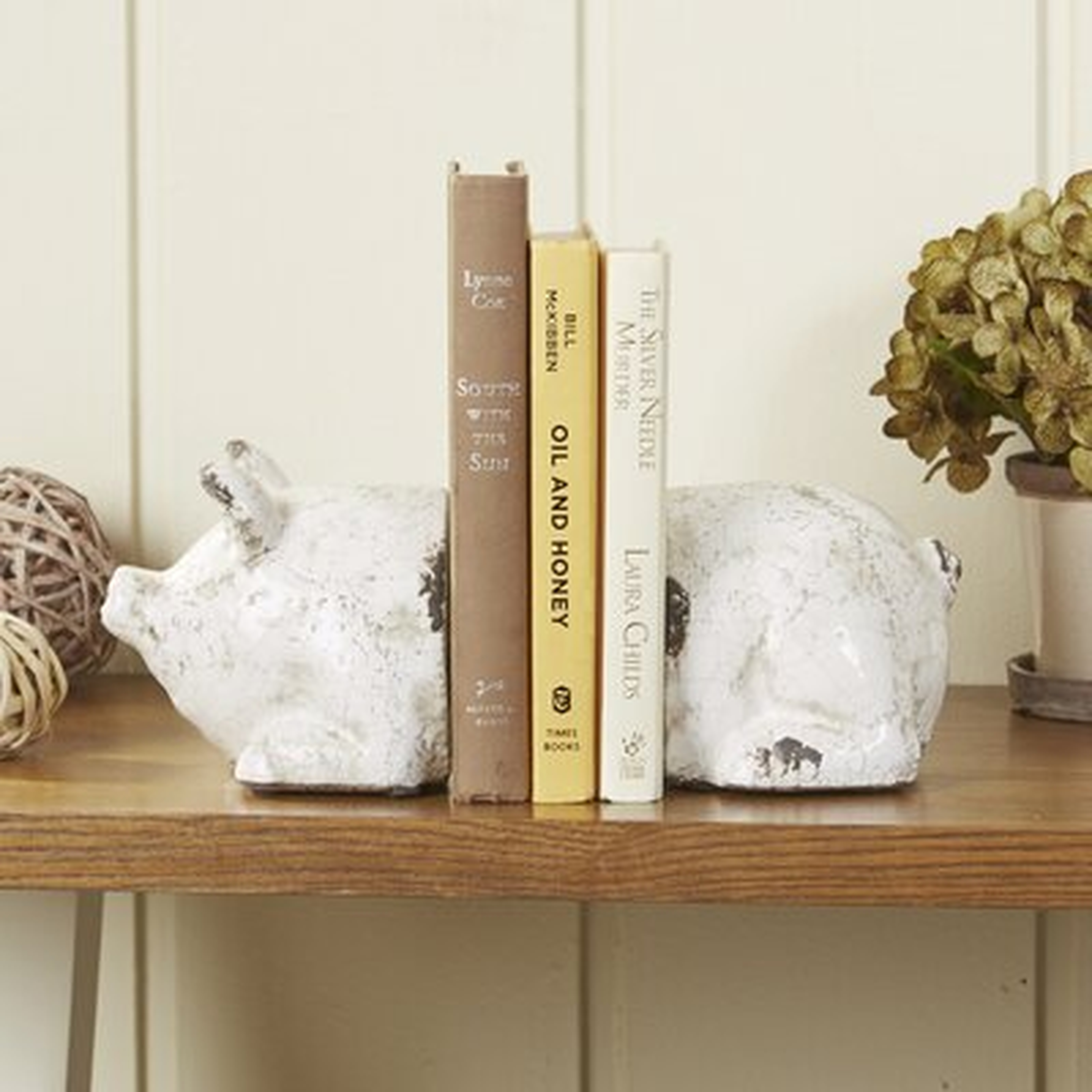 Spotted Pig Bookends - Birch Lane