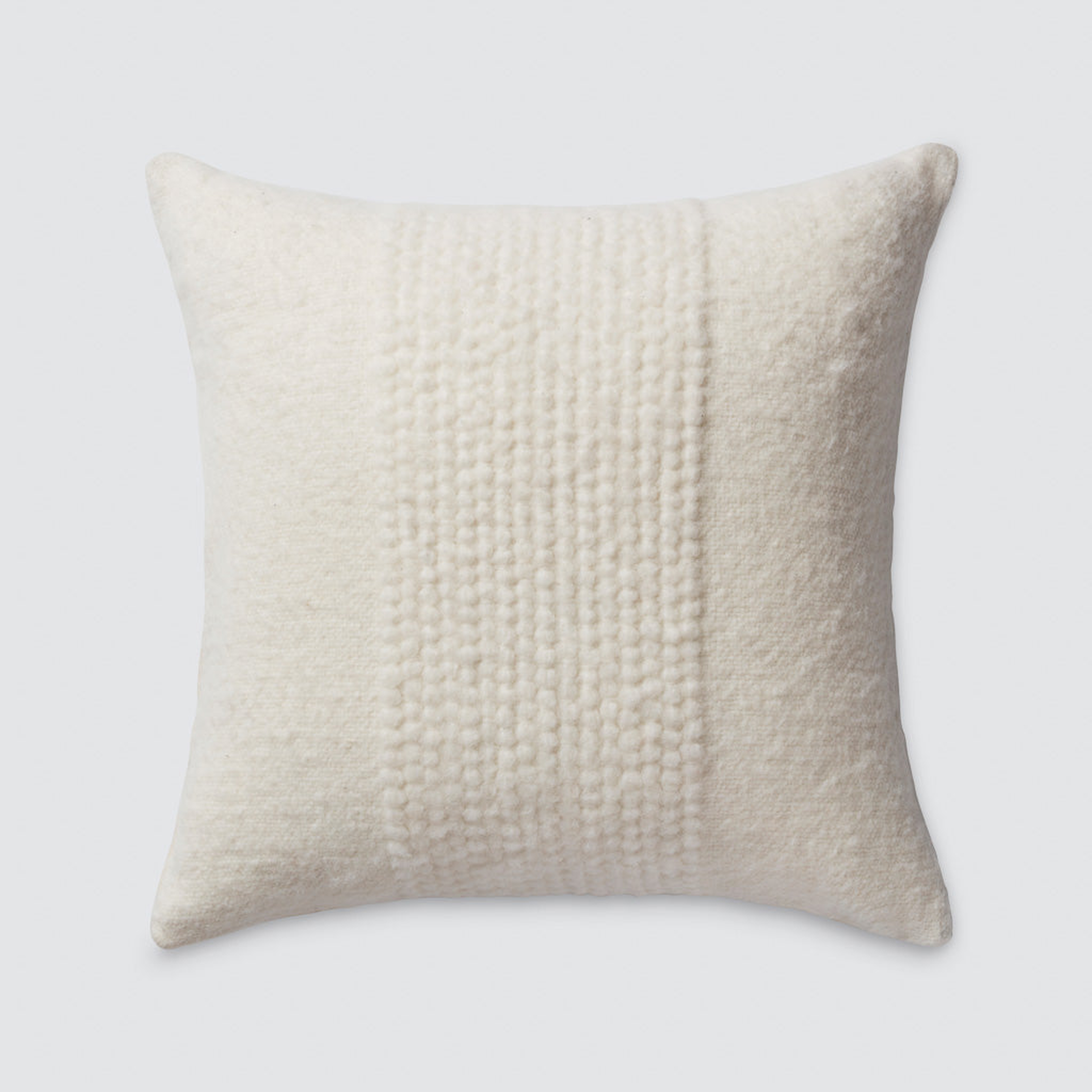 The Citizenry Veta Pillow | 22" x 22" | Ivory - The Citizenry
